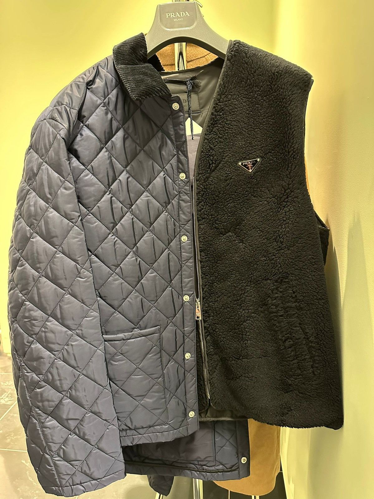 Prada 🔥$7K VALUE🔥Quilted Re-Nylon Jacket with removable Vest Size US S / EU 44-46 / 1 - 4 Thumbnail
