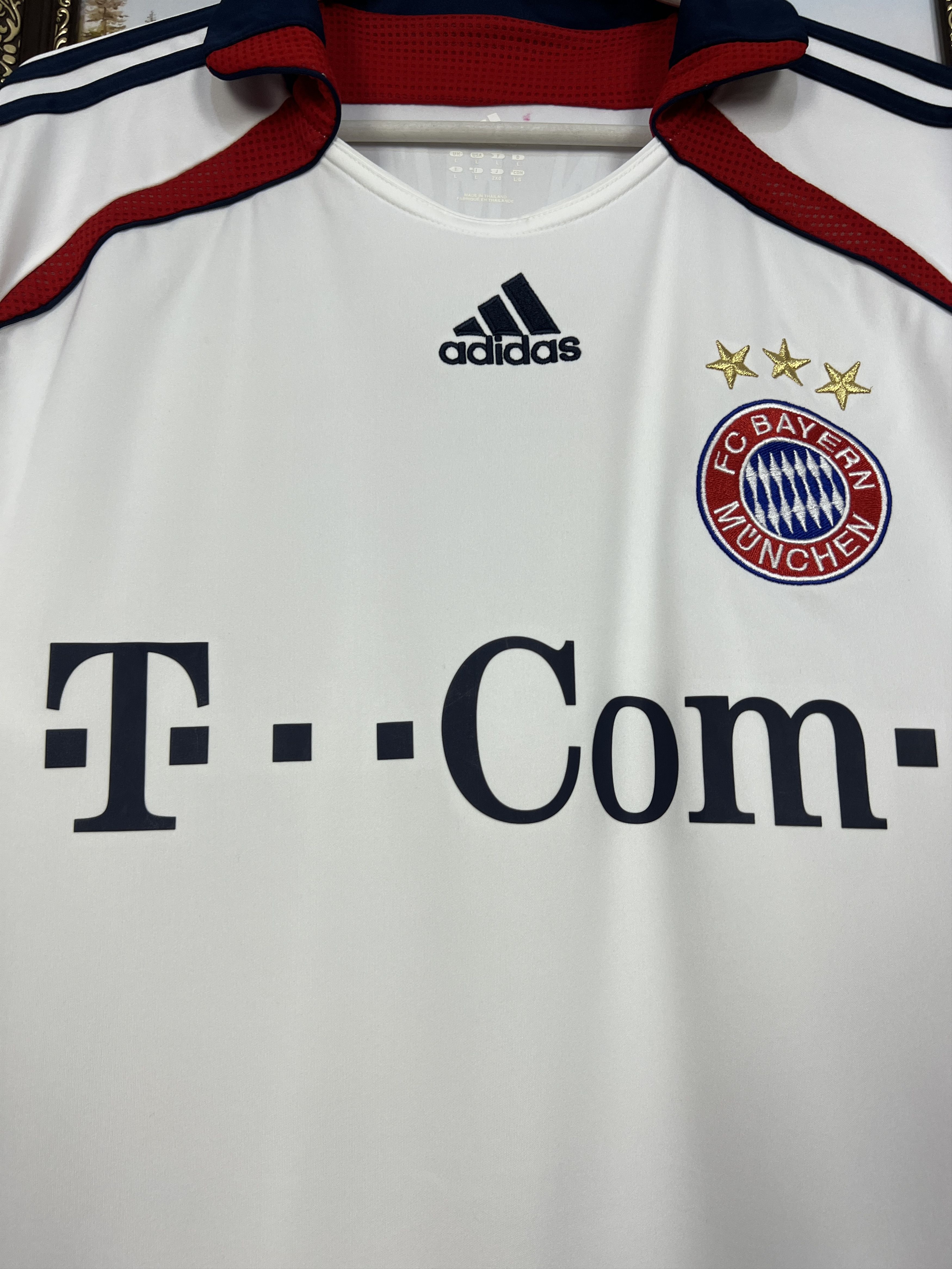 Adidas Bayern Munich Away football shirt 2006 Soccer Adidas Size US L / EU 52-54 / 3 - 3 Thumbnail