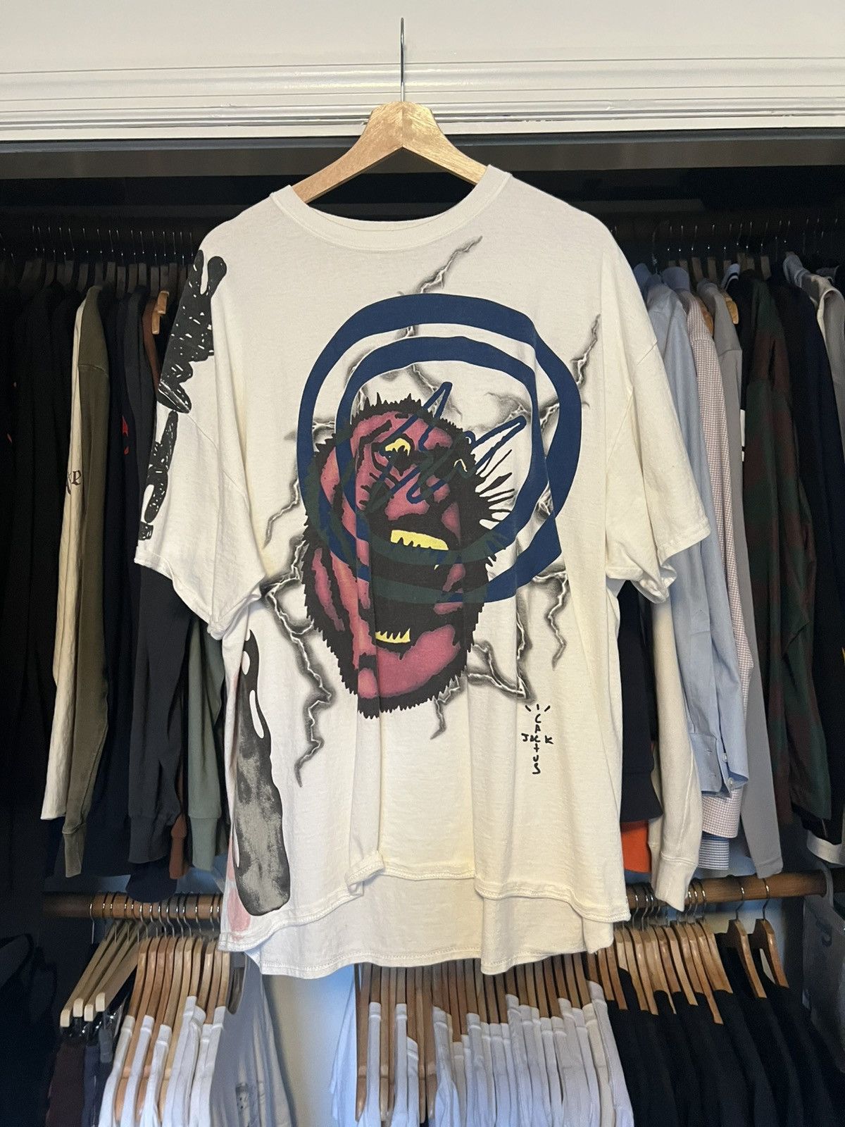 Fragment Design × Travis Scott TRAVIS SCOTT FRAGMENT SHIRT Size US XL / EU 56 / 4 - 1 Thumbnail