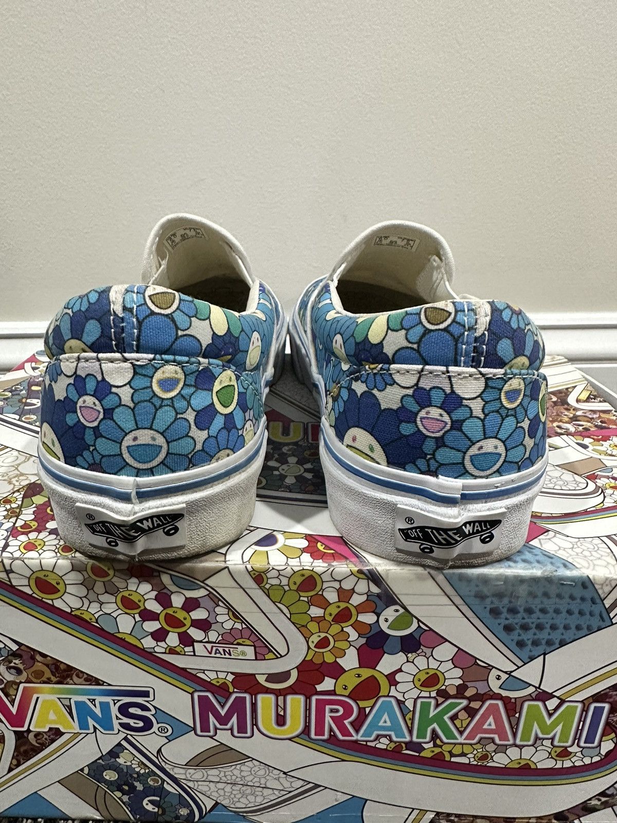 Takashi Murakami × Vans Takashi Murakami x Vans Flower Motif LX Low Slip On Sneaker Size US 6 / EU 39 - 6 Thumbnail