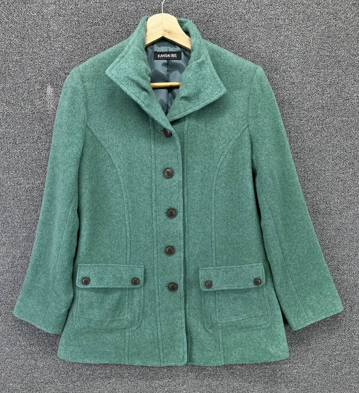 Kansai Yamamoto Kansai Bis By Kansai Yamamoto Wool Cardigan Jacket Size M / US 6-8 / IT 42-44 - 1 Thumbnail