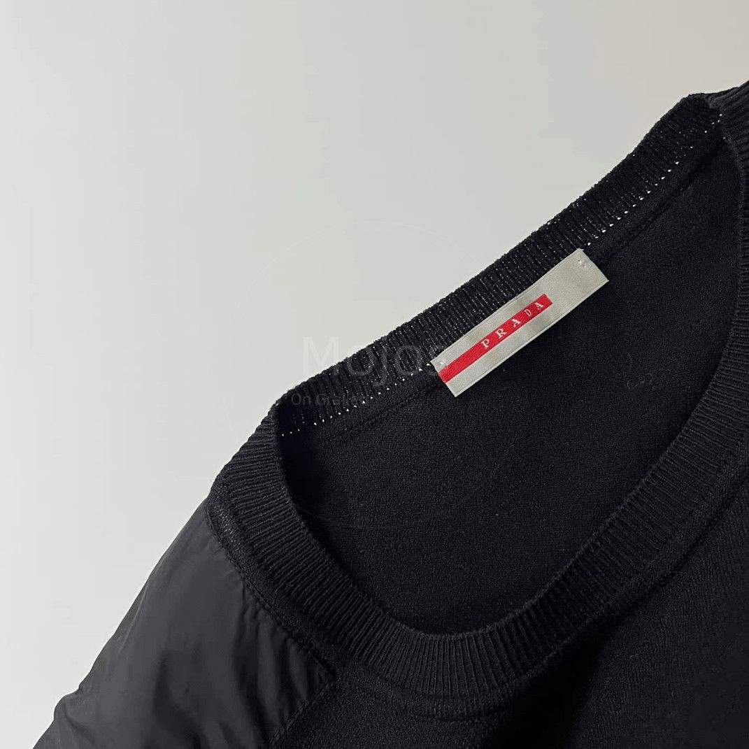 Prada Sz 52 Prada Nylon Patches Knitwear-2508 Size US L / EU 52-54 / 3 - 5 Thumbnail