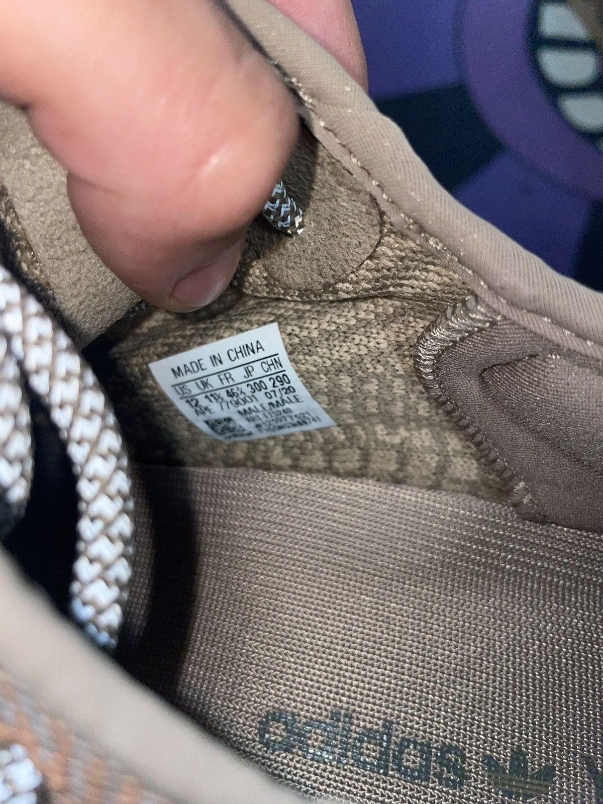 Adidas Yeezy Boost 350 Sand Taupe Size US 12 / EU 45 - 3 Thumbnail