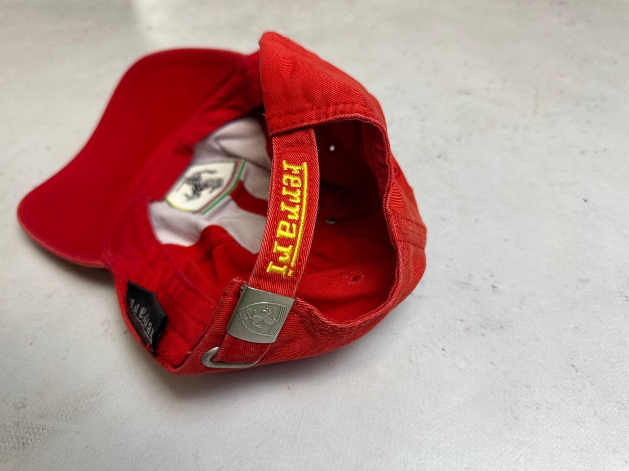 Ferrari × Vintage Vintage Ferarri F-1 Racing Cap Y2K Os Size ONE SIZE - 5 Thumbnail