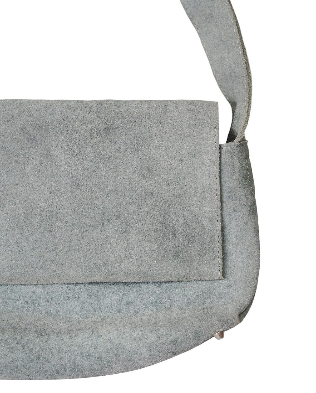 Designer 2000S SEQUOIA PARIS SUEDE SHOULDER BAG - MINT GREEN Size ONE SIZE - 10 Thumbnail