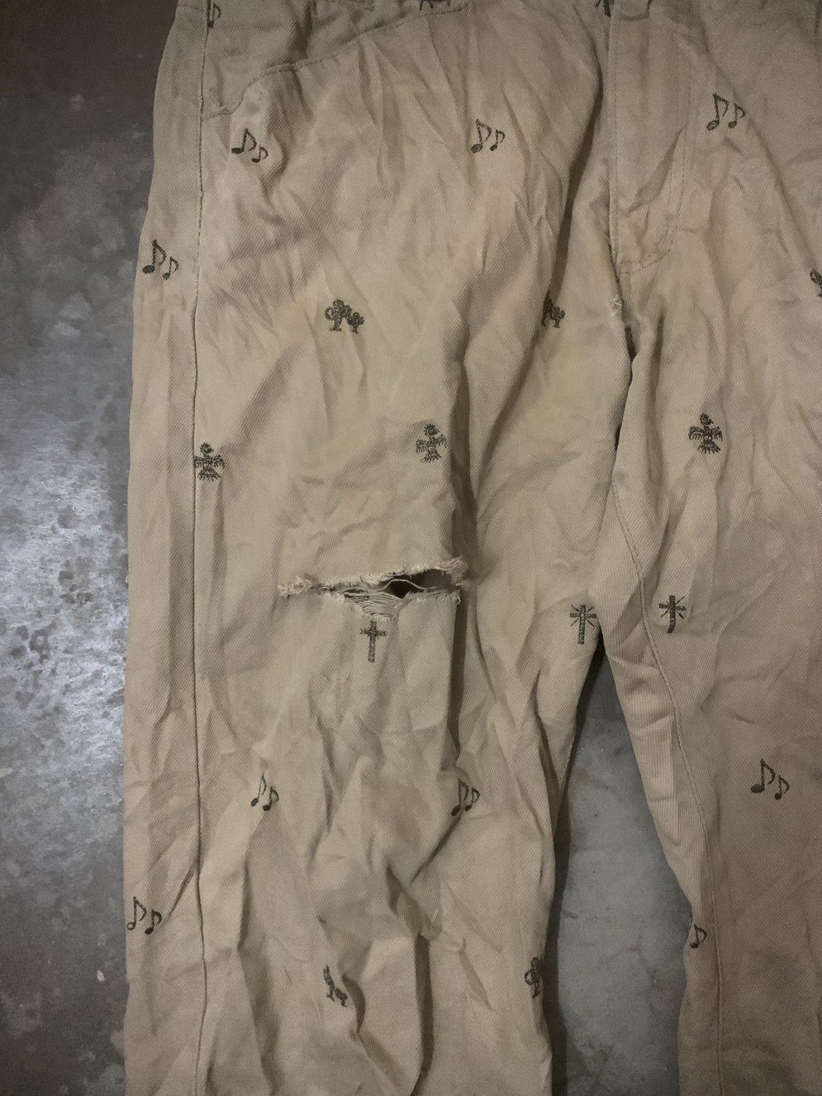 Art Comes First × Japanese Brand Vintage 1999 Subciety Workwear Denim Jeans Size US 36 / EU 52 - 5 Thumbnail