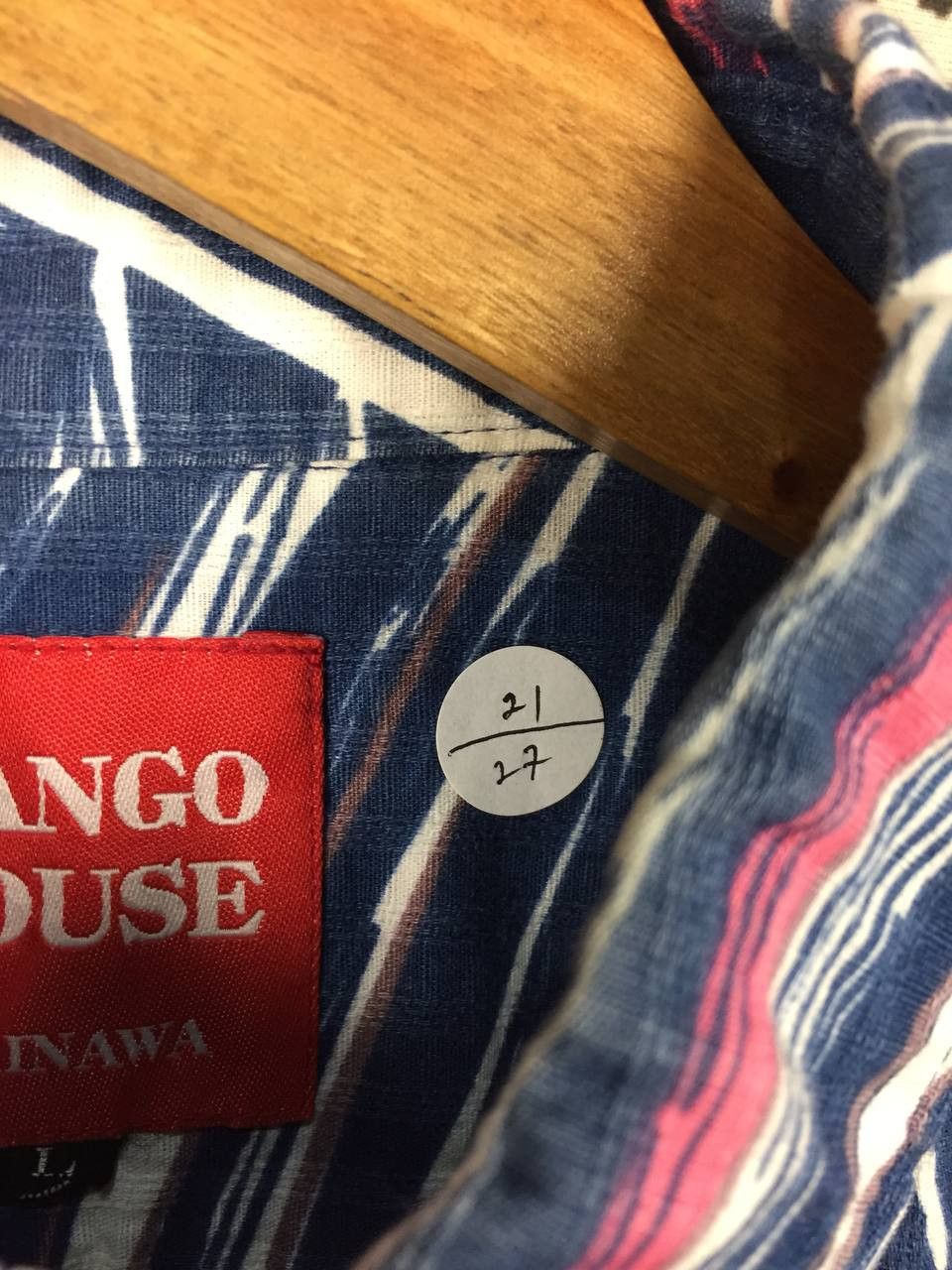 Japanese Brand Mango House Okinawa Japan Palm Leaf Hawaiian Shirt Size US L / EU 52-54 / 3 - 13 Thumbnail