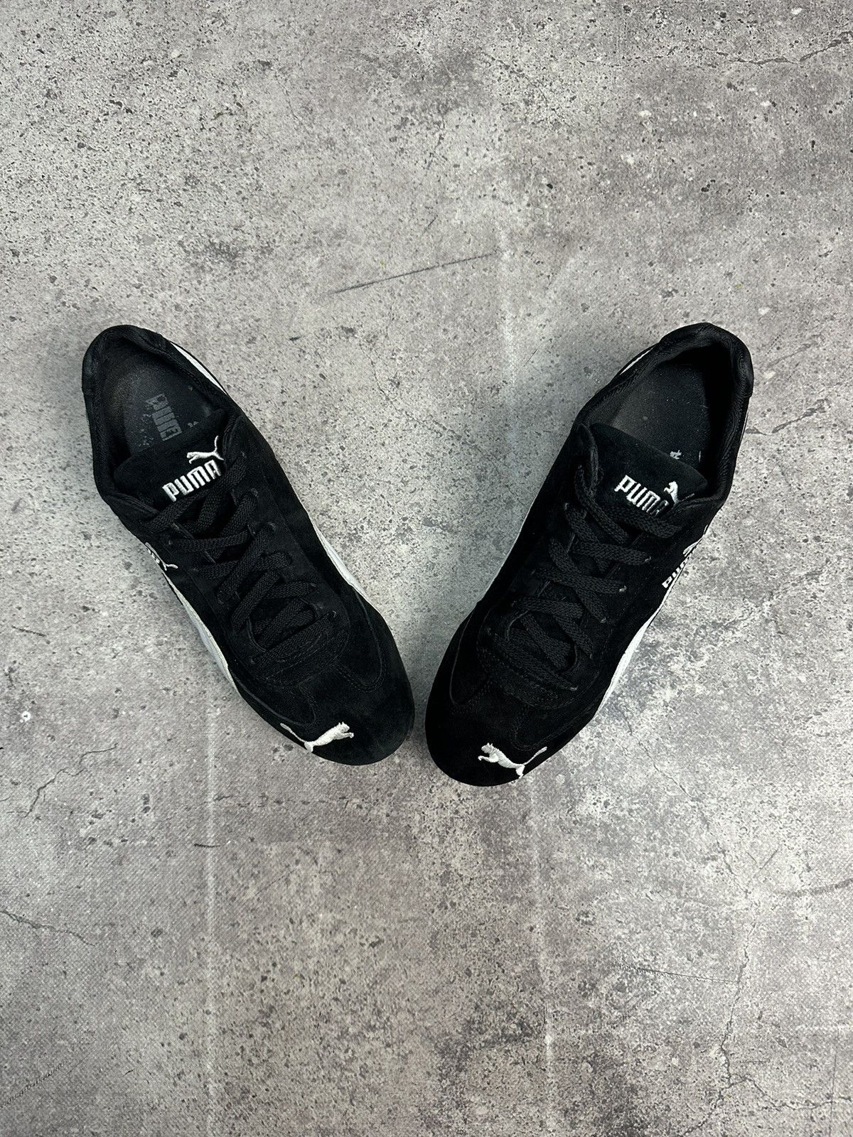 Puma Puma Speedcat Vintage Leather Suede Shoes Archival Black Y2K Size US 10 / EU 43 - 3 Thumbnail