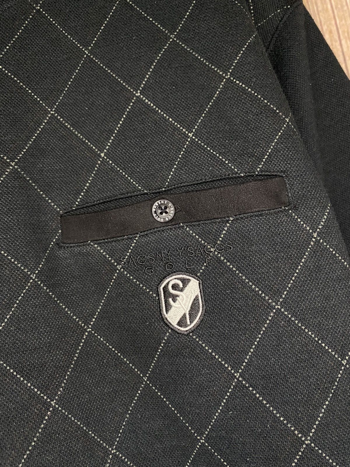 Japanese Brand Yohji Yamamoto Sacsny Y’Saccs Golf Sweatshirt Size US L / EU 52-54 / 3 - 4 Thumbnail
