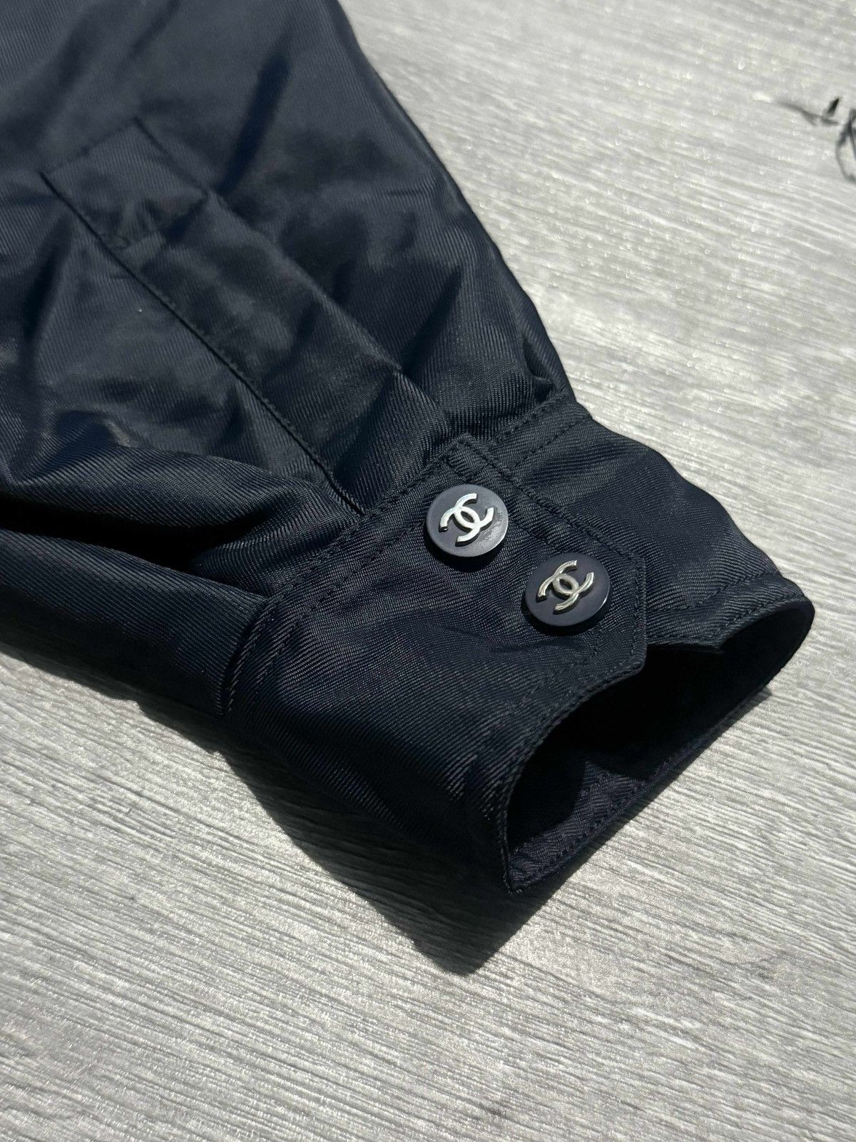 Chanel Chanel Vintage 1997 Blue Bomber Jacket Size M / US 6-8 / IT 42-44 - 9 Thumbnail