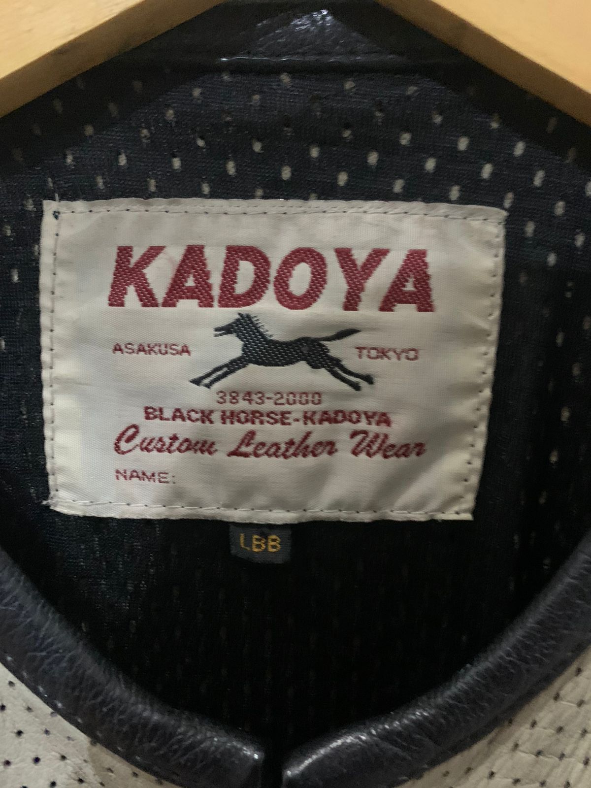 If Six Was Nine Kadoya Black Horse Racing Team Jacket Size US M / EU 48-50 / 2 - 4 Thumbnail