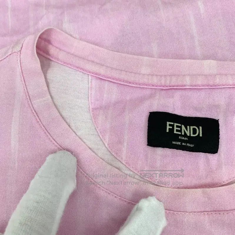 Fendi Fendi Pink Cotton Women's T-shirt . Size M / US 6-8 / IT 42-44 - 8 Thumbnail