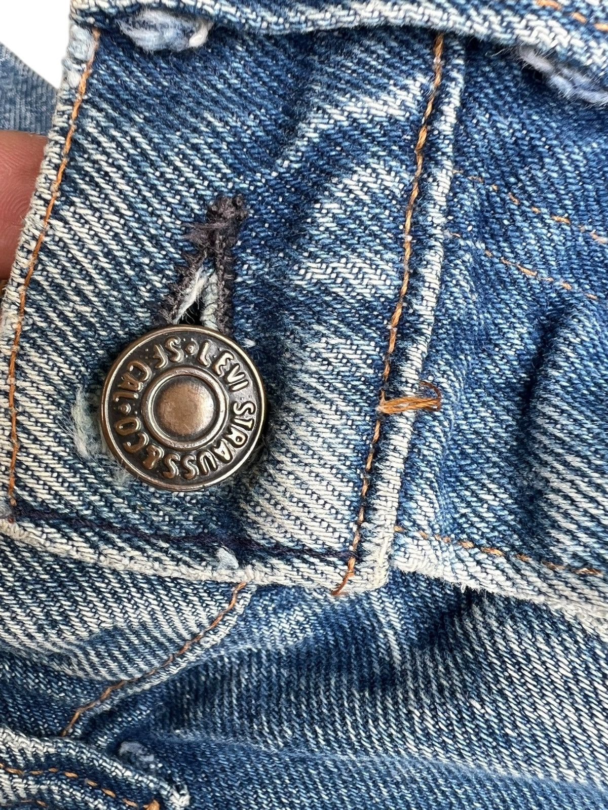 Levi's Vintage 70s Levi’s 646 Bootcut Denim Jeans 30x31 Button 16 Size US 30 / EU 46 - 11 Thumbnail