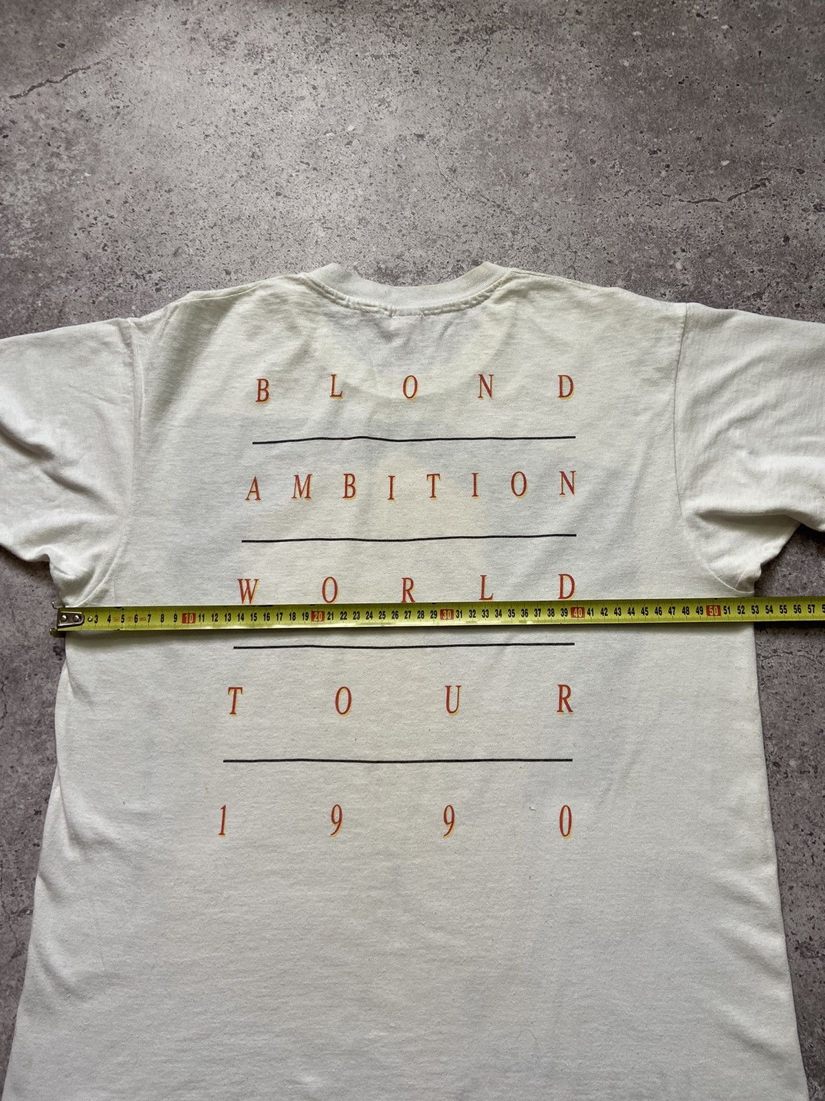 Band Tees 1990 Madonna Pop Art Vogue blonde ambition World Tour Size US XL / EU 56 / 4 - 11 Thumbnail