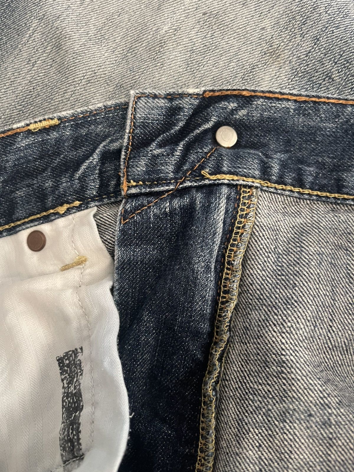 Uniqlo Uniqlo UJ S002 Regular Fit Straight Leg Jeans - Size 34 Size US 34 / EU 50 - 11 Thumbnail
