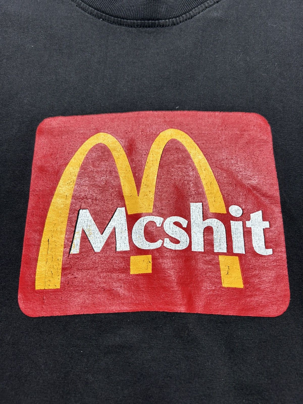 Vintage Vintage Mcshit Humor Parody T-Shirt Size XL Size US XL / EU 56 / 4 - 5 Thumbnail