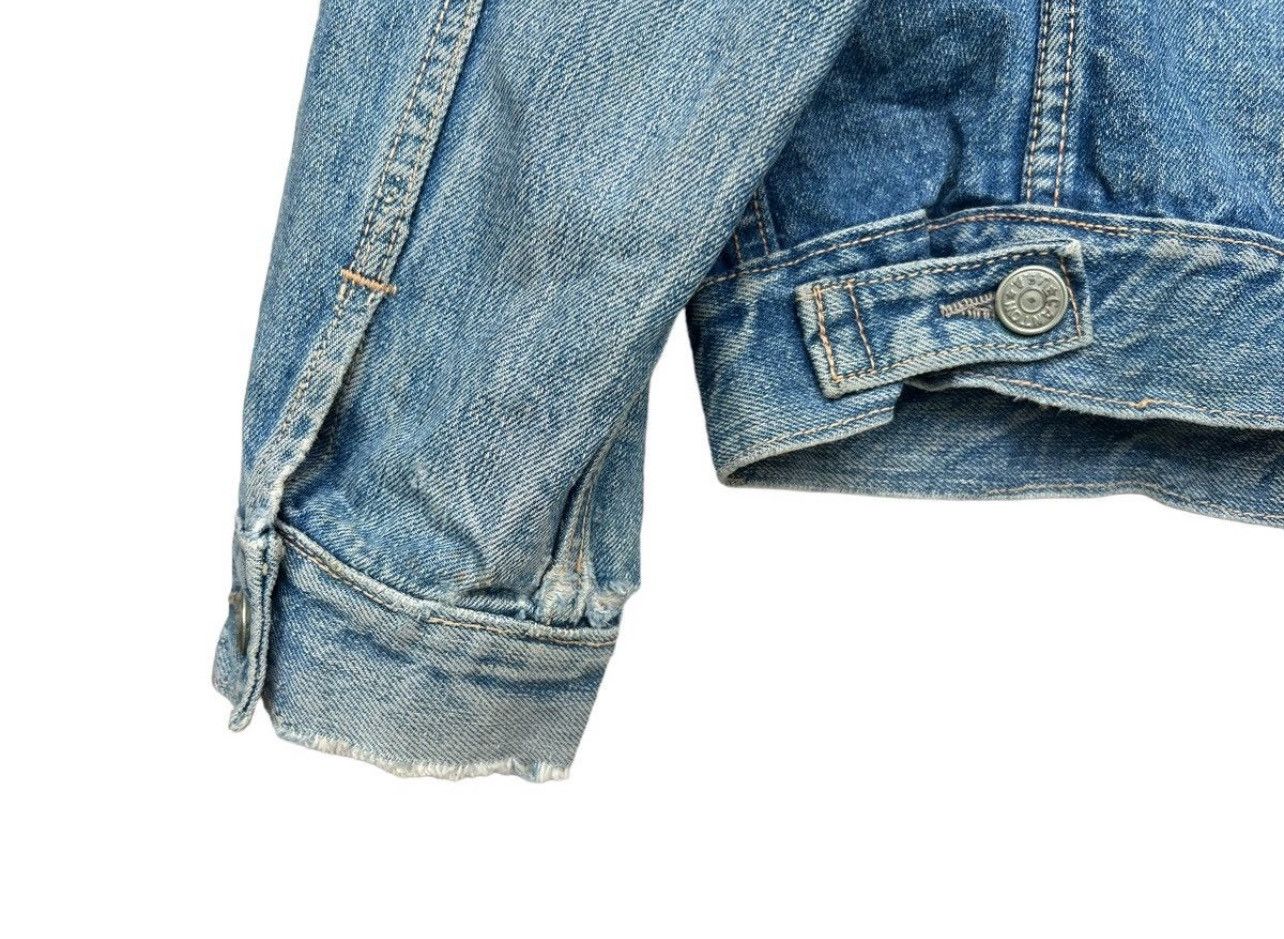 Vintage Vintage 70s Canton Denim Jacket Distressed Denim Jacket Size US S / EU 44-46 / 1 - 6 Thumbnail