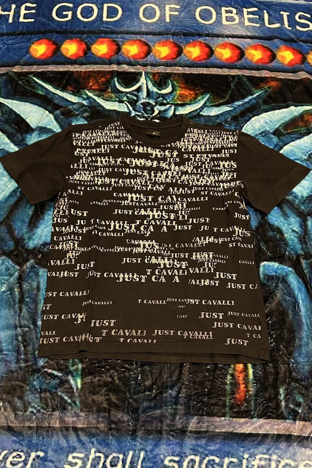 Just Cavalli Just cavalli monogram logo tee Size US L / EU 52-54 / 3 - 1 Thumbnail