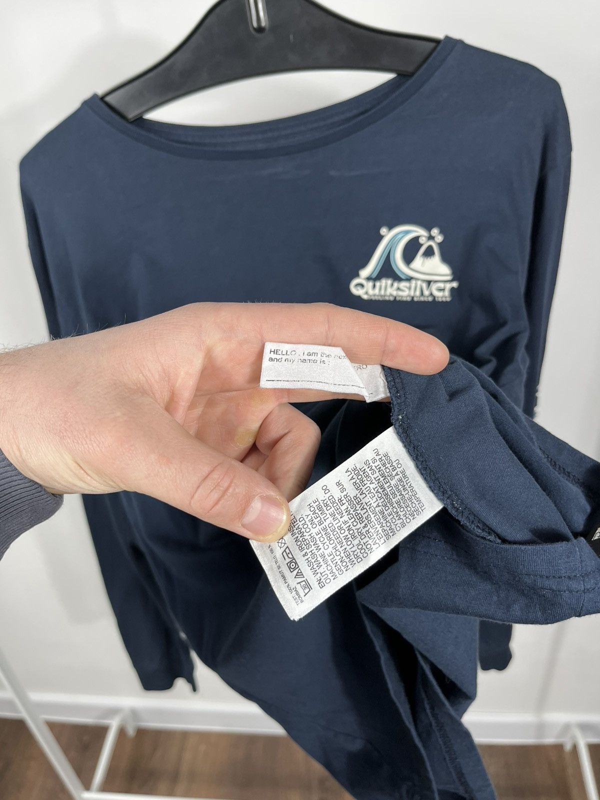 Quiksilver Quiksilver Long Sleeve Logo Tee Regular M Size M / US 6-8 / IT 42-44 - 7 Thumbnail