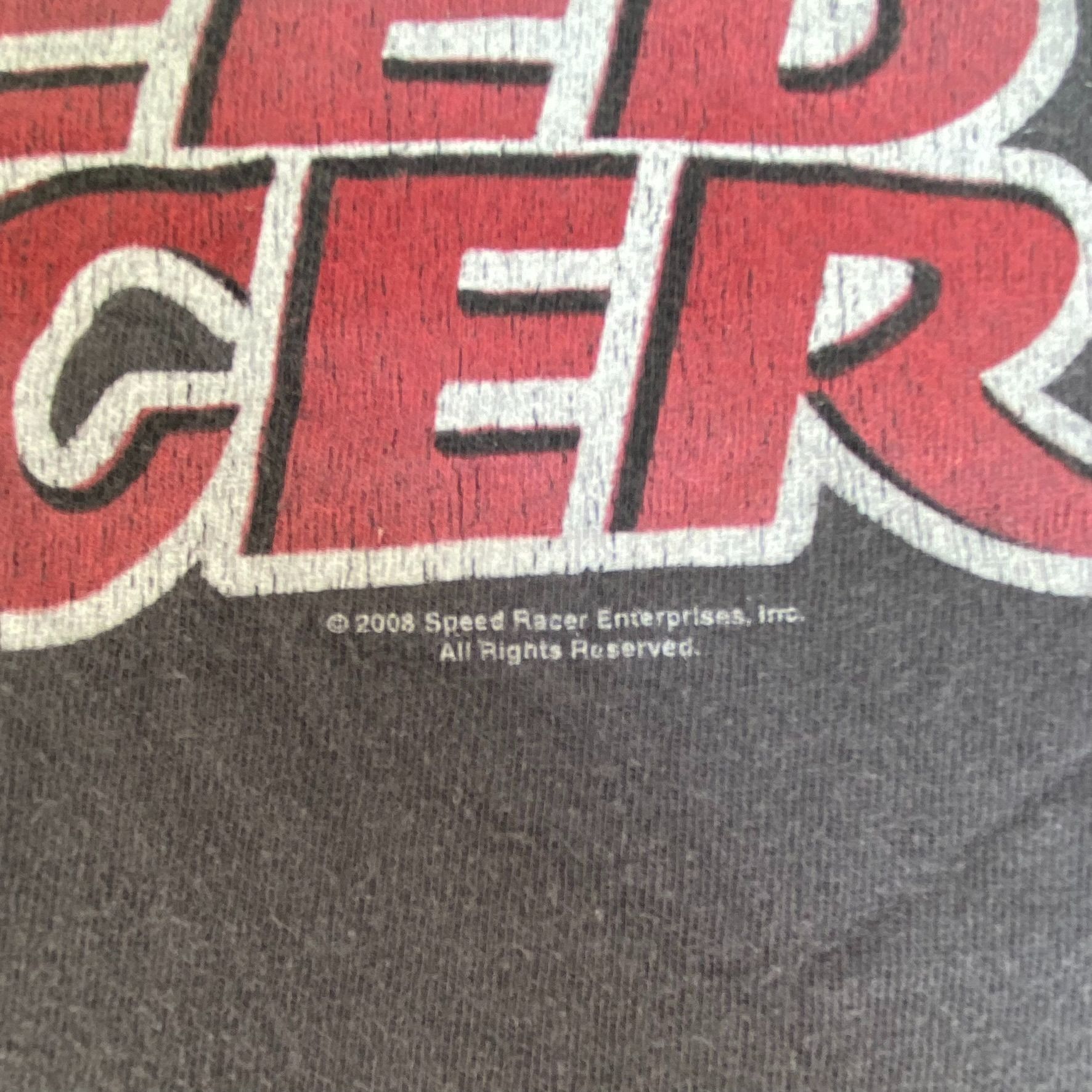 Japanese Brand Vintage Y2K Speed Racer Shirt Rare Cartoon Racing Logo Tee Size US L / EU 52-54 / 3 - 5 Thumbnail