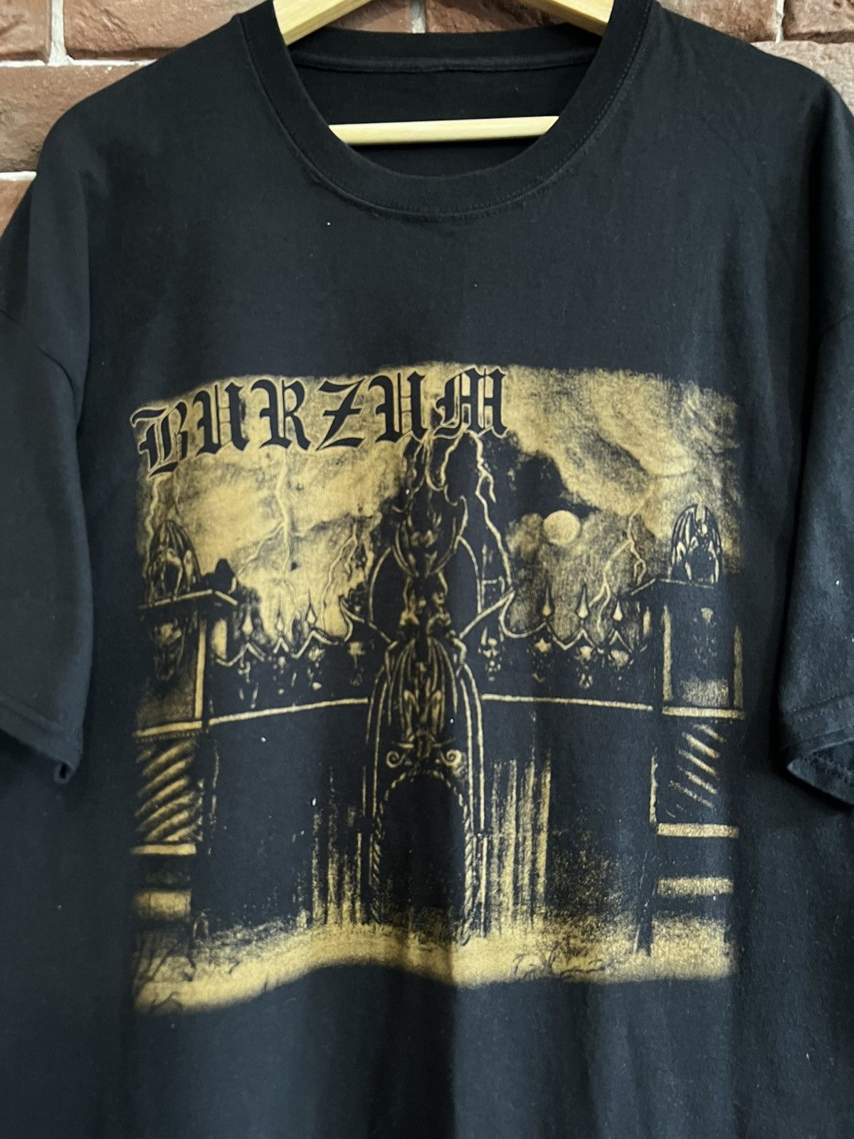Band Tees Rare Burzum Det Som Black Metal Tshirt XXL Kanye opium Size US XXL / EU 58 / 5 - 3 Thumbnail