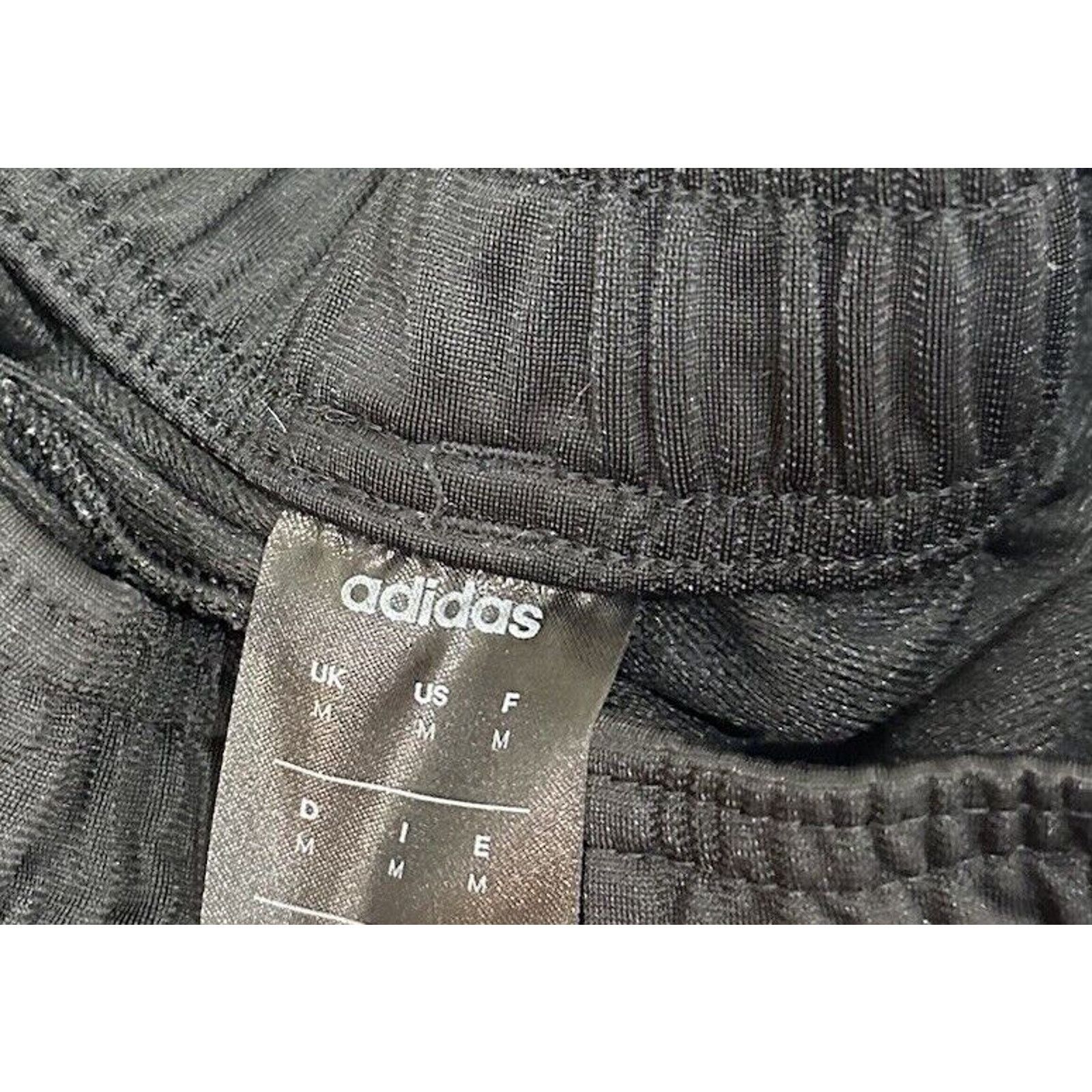 Adidas Men’s Adidas Track Pants Sz Medium Black Gym Sweatpants Size US 32 / EU 48 - 5 Thumbnail