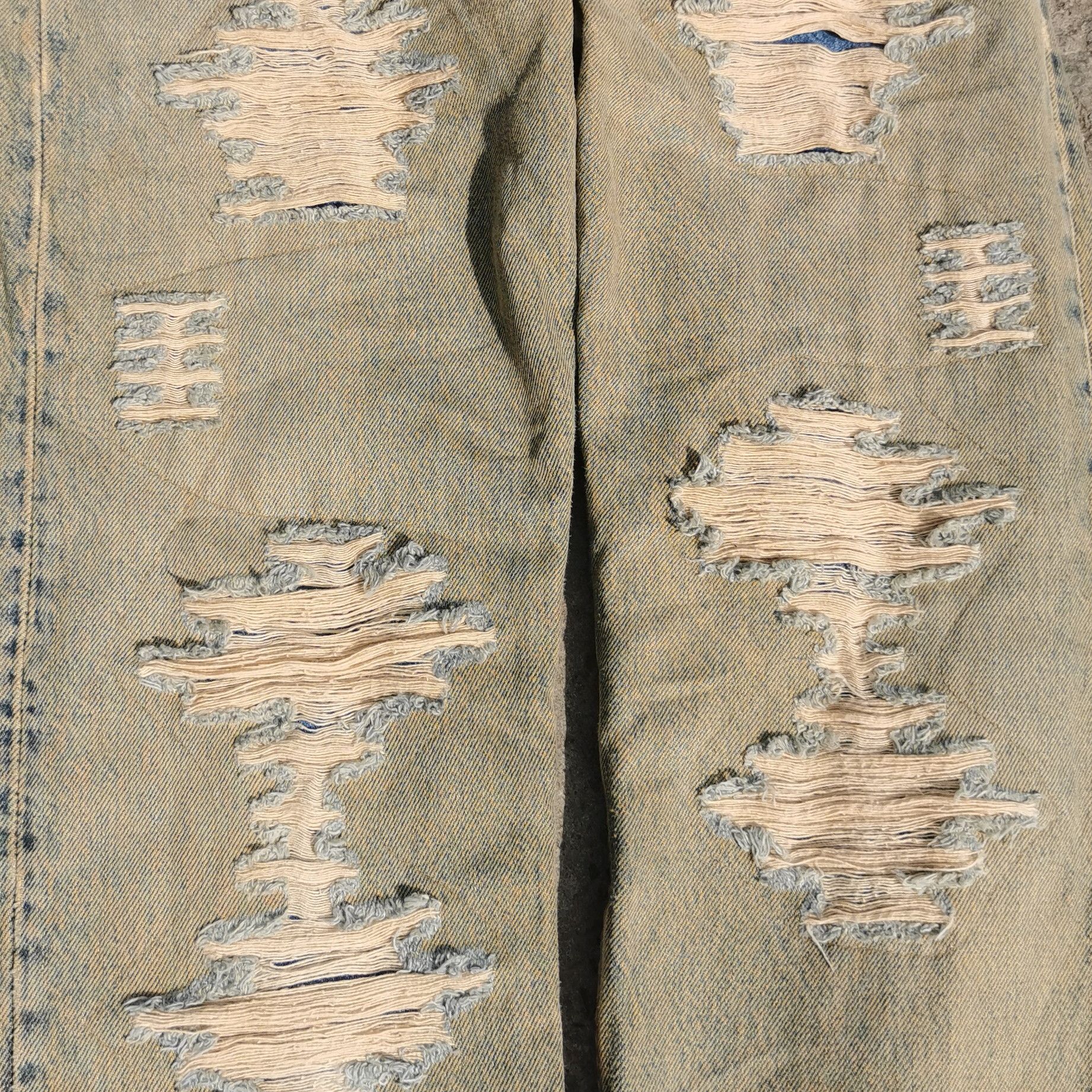 Levi's Vintage Clothing 🇺🇸 80s Vintage Destroy 501 Rusty Distressed Levis Denim Size US 30 / EU 46 - 6 Thumbnail
