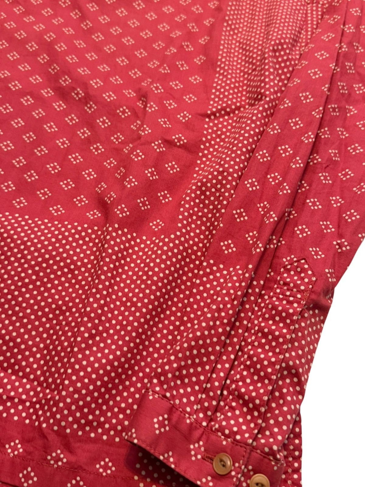Visvim Sz1 Bandana Kerchief Red Shirt Tunic Size US S / EU 44-46 / 1 - 5 Thumbnail