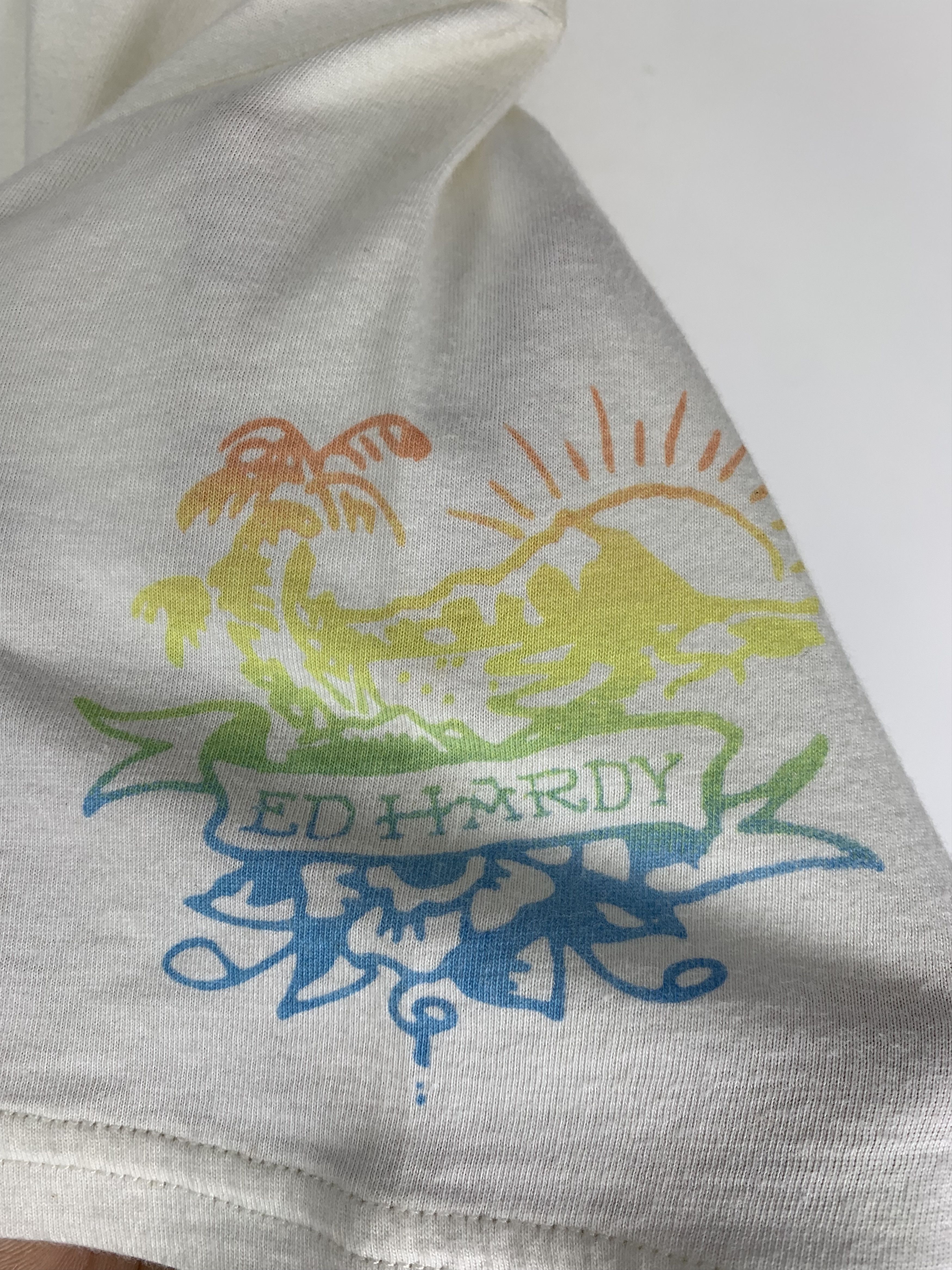 Ed Hardy Vintage Ed Hardy T Shirt TA0291 Size US L / EU 52-54 / 3 - 10 Thumbnail