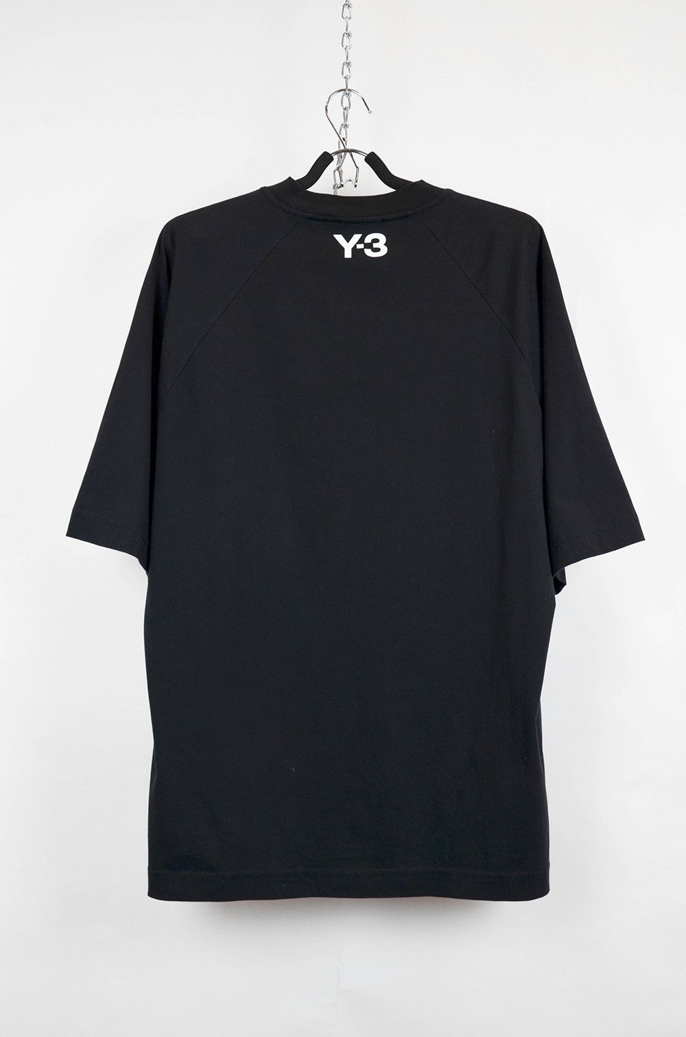Y-3 × Yohji Yamamoto Y-3 Printed Black Oversized T-Shirt - S Size US S / EU 44-46 / 1 - 2 Thumbnail