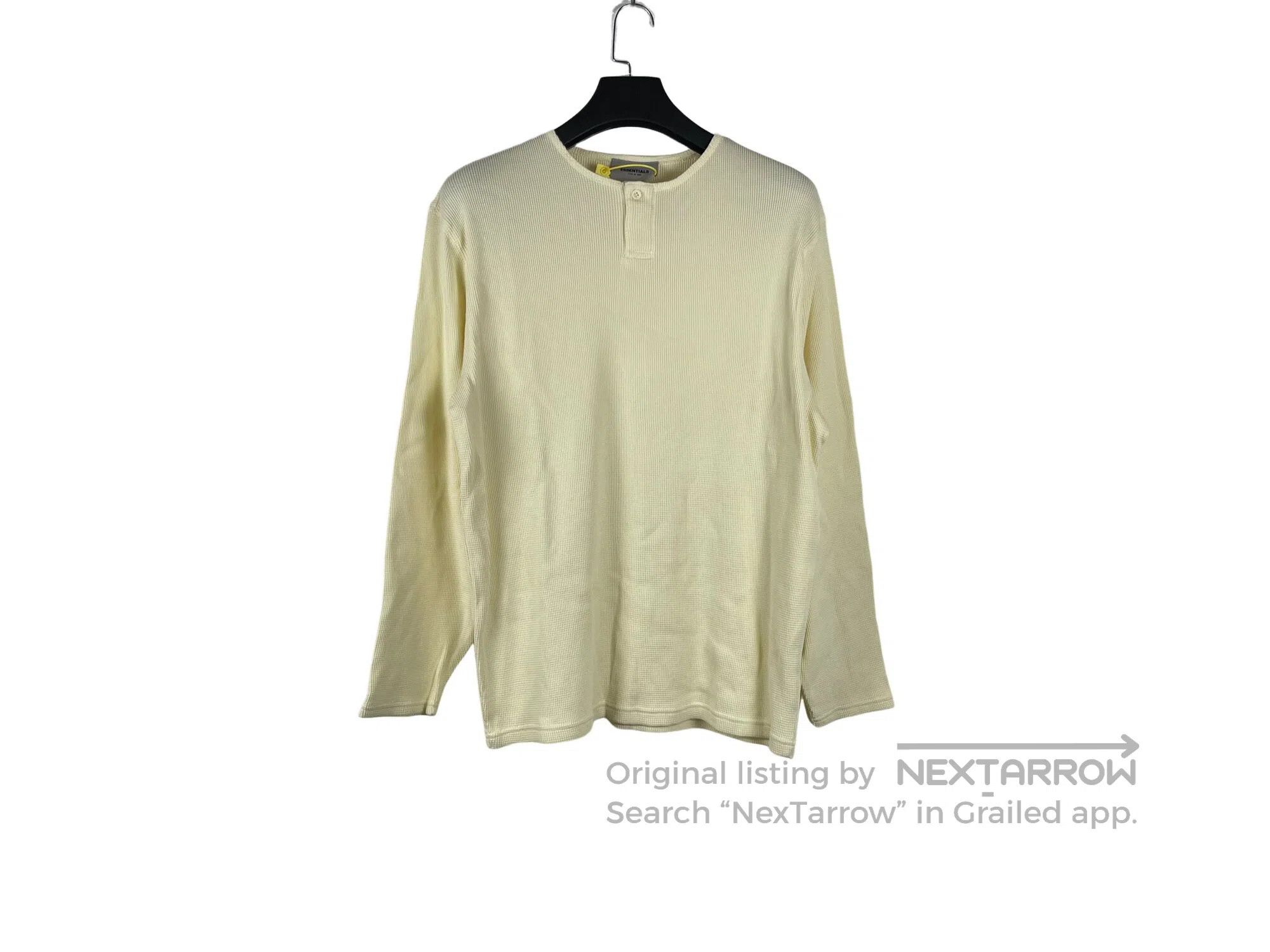 Fear of God FEAR OF GOD Contrast Line Henry Neck Long Sleeve Size US XS / EU 42 / 0 - 1 Thumbnail