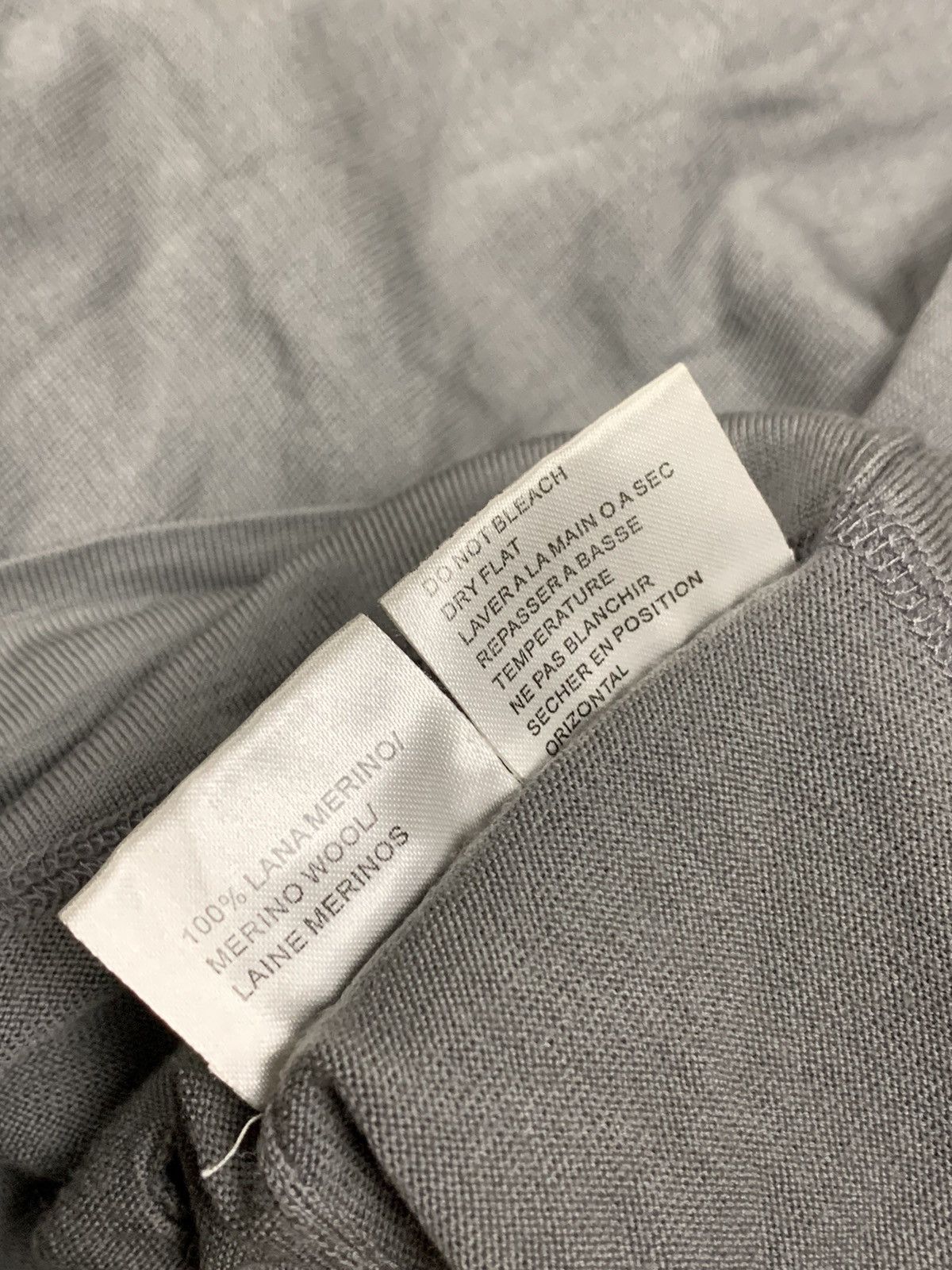 Neil Barrett Neil Barrett Grey 2 pocket Sweatshirt Size US L / EU 52-54 / 3 - 6 Thumbnail