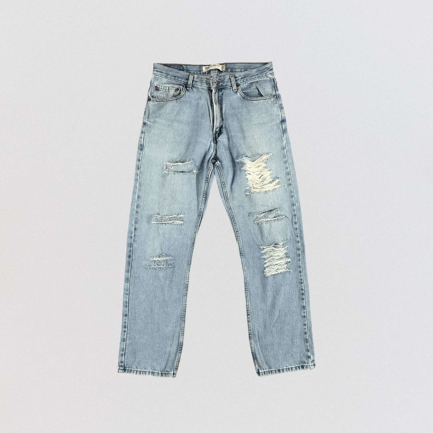 Levi's × Vintage Vintage Light Wash Levis 505 Jeans-JM2469 Size US 34 / EU 50 - 1 Thumbnail