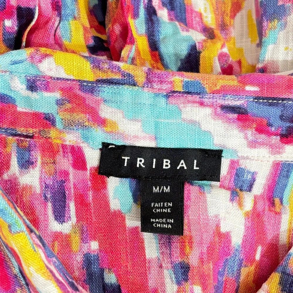 Tribal Streetwear Tribal button down Shirt NWT Size M / US 6-8 / IT 42-44 - 3 Thumbnail