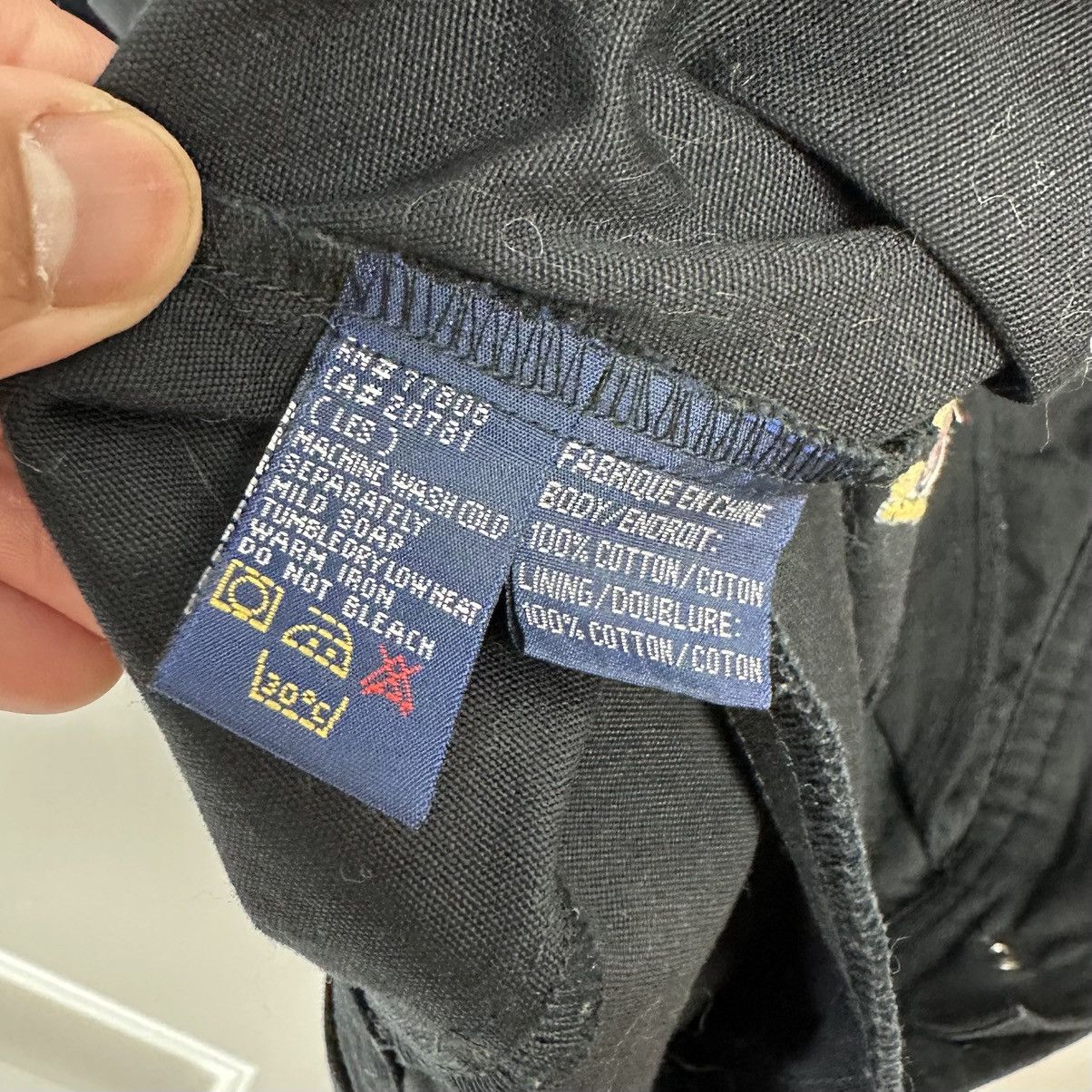 Tommy Hilfiger × Vintage Vintage Tommy Hilfiger Lion Crest Trucker Jacket XL Size US XL / EU 56 / 4 - 6 Thumbnail