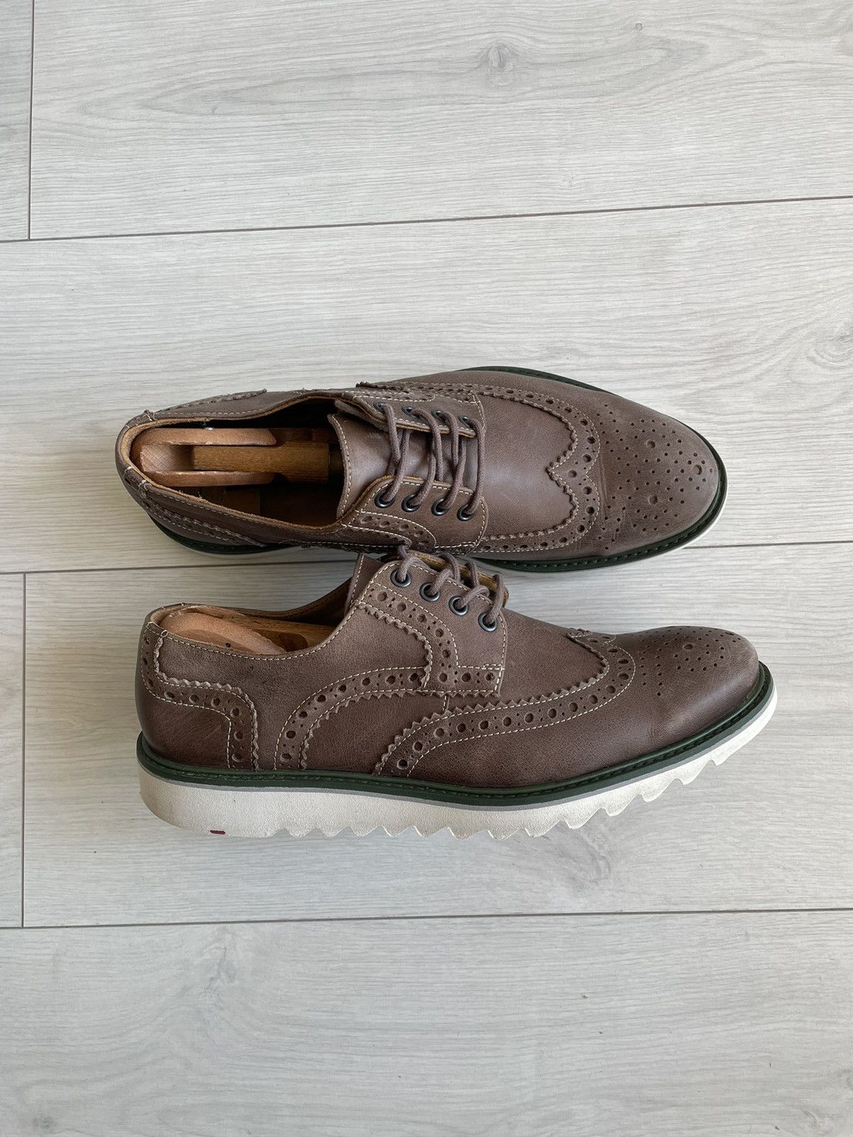 LLOYD LLOYD LEATHER BROGUE SHOES MENS SIZE 8 1/2 Size US 8.5 / EU 41-42 - 2 Thumbnail