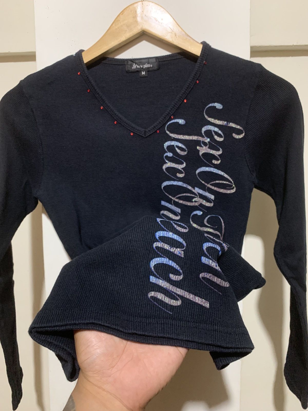 Hysteric Glamour × Supreme Japanese Place Plan Gothic Poem Surfing Sexs LongSleeve Tee Size US M / EU 48-50 / 2 - 5 Thumbnail