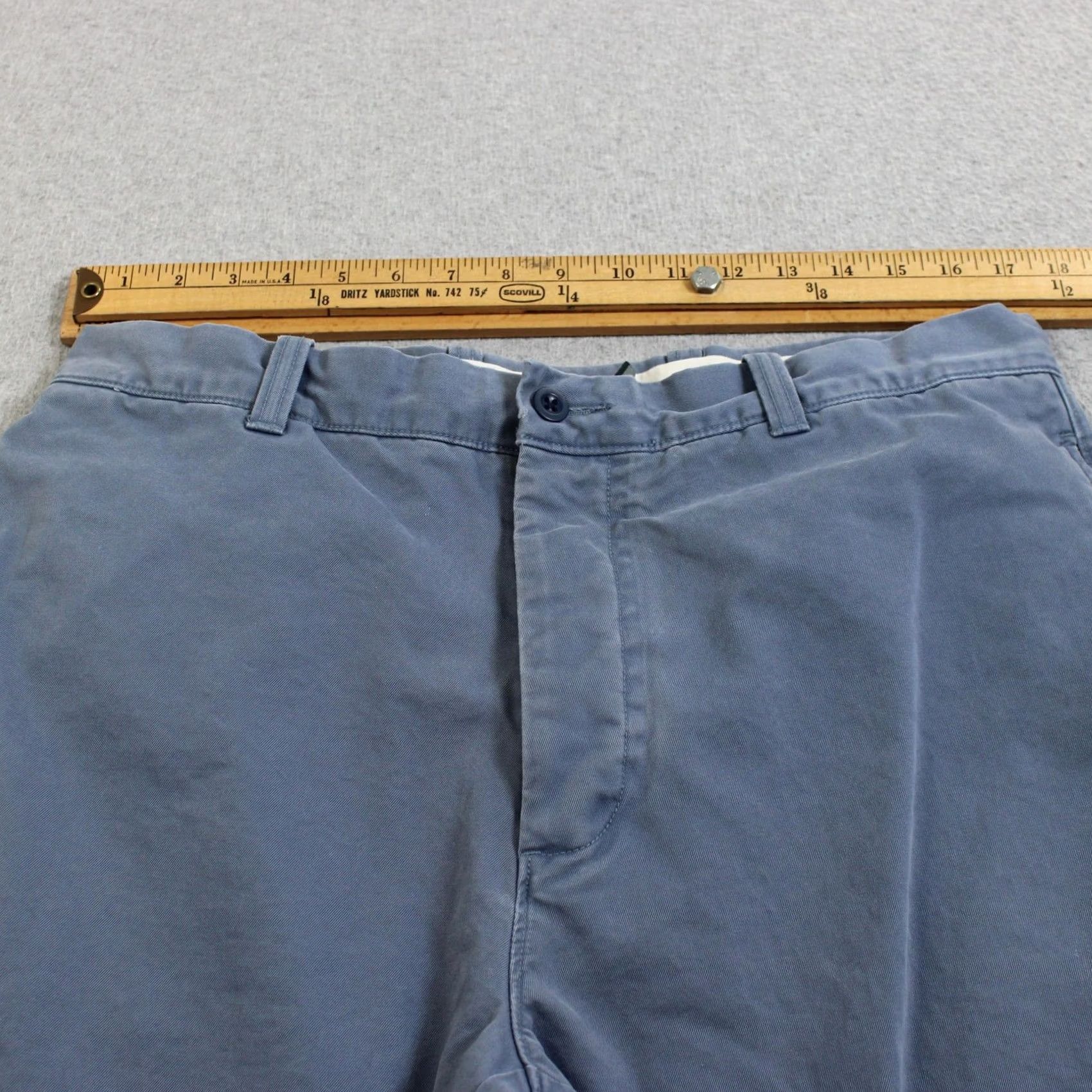 J.Crew J Crew Pants Men 36x32 Blue Chino Classic Fit Hong Kong Academi Size US 36 / EU 52 - 4 Thumbnail