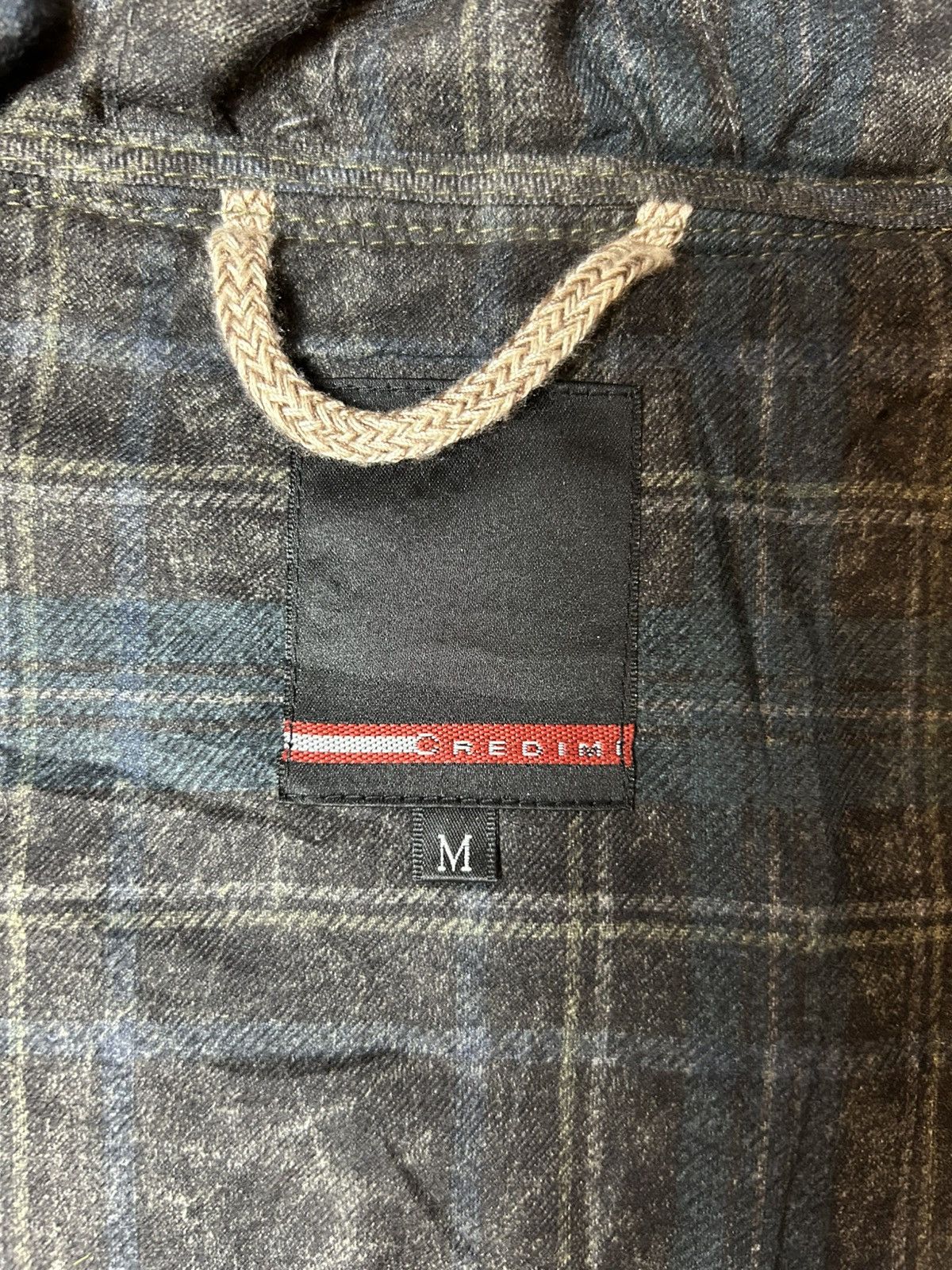 Japanese Brand CREDIMI WOOL HOODIE JACKET Size US M / EU 48-50 / 2 - 6 Thumbnail