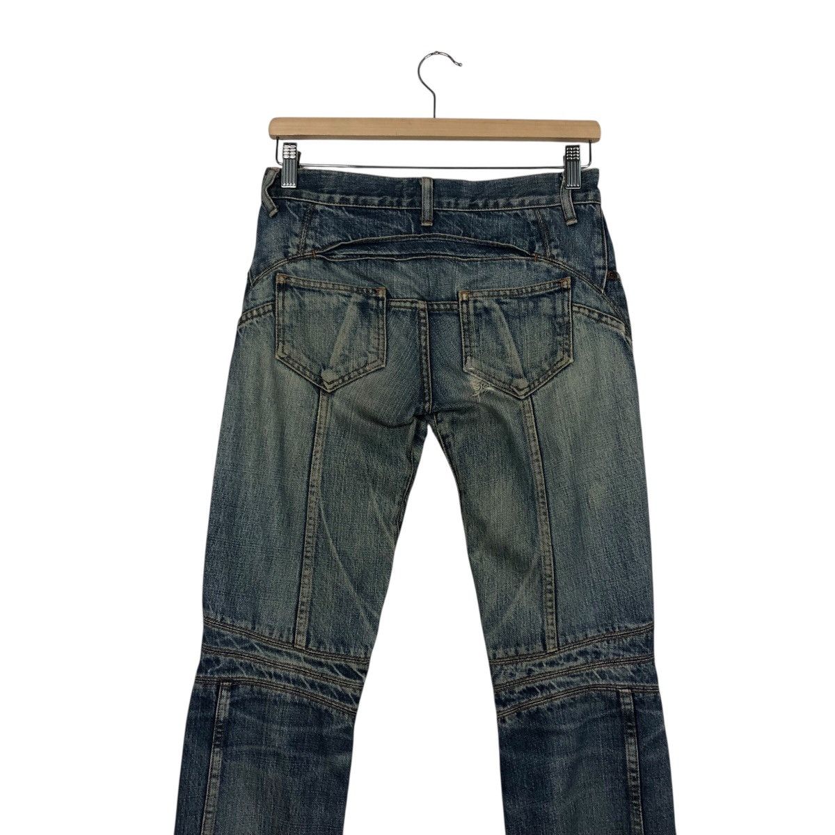 Comme des Garcons Junya Watanabe Comme Des Garcons Flare Work Denim Size 29" - 11 Thumbnail