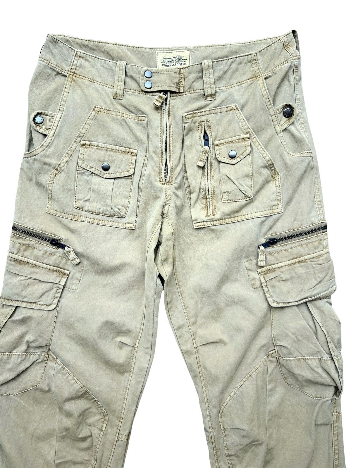 Avirex × Beauty Beast Avirex Bondage Multipocket Tactical Cargo Pants 34x31 Size US 34 / EU 50 - 4 Thumbnail