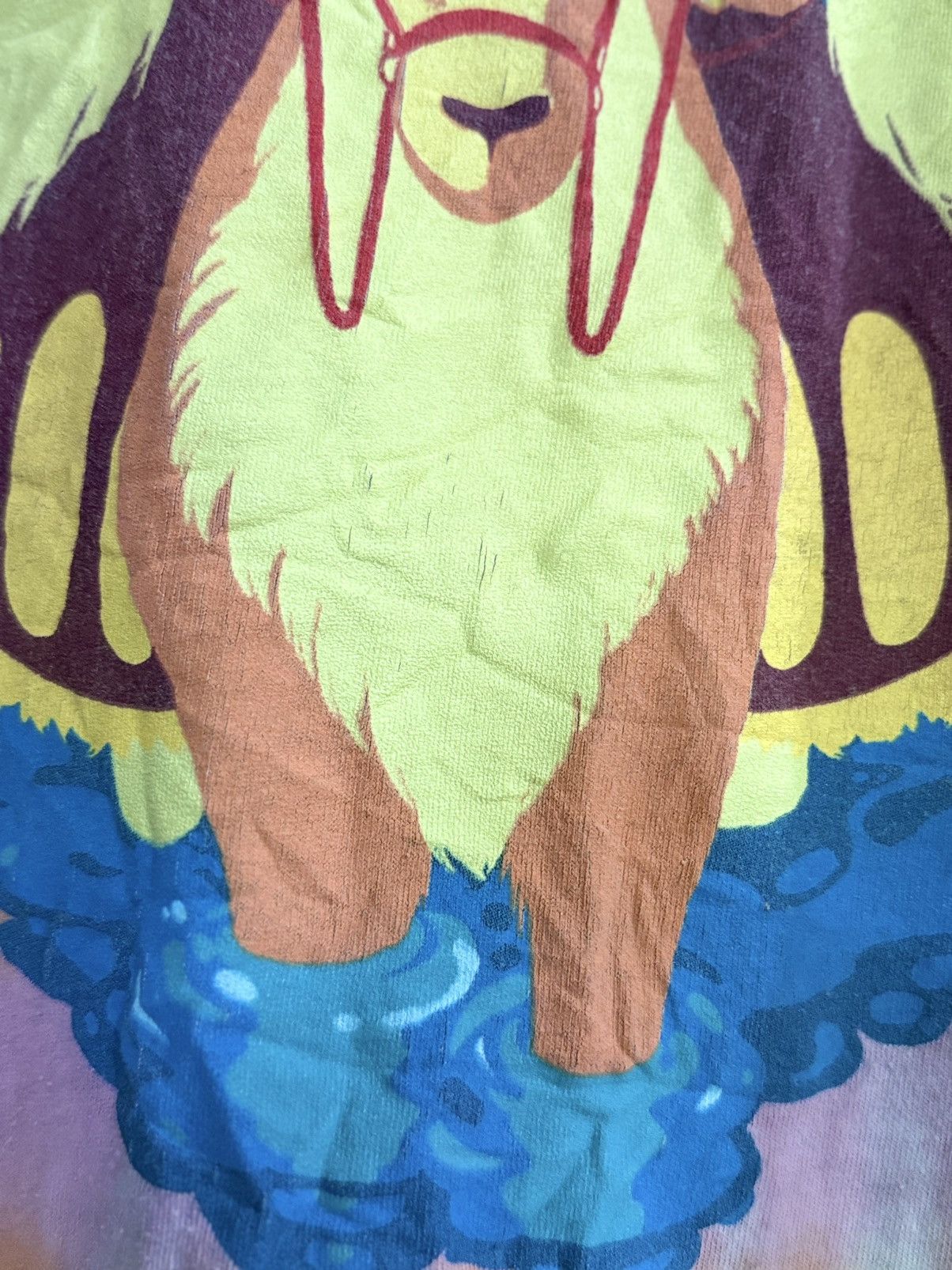 Other Rare Princess Mononoke Anime Japanese Bigsize Faded Tee Size US XXL / EU 58 / 5 - 3 Thumbnail