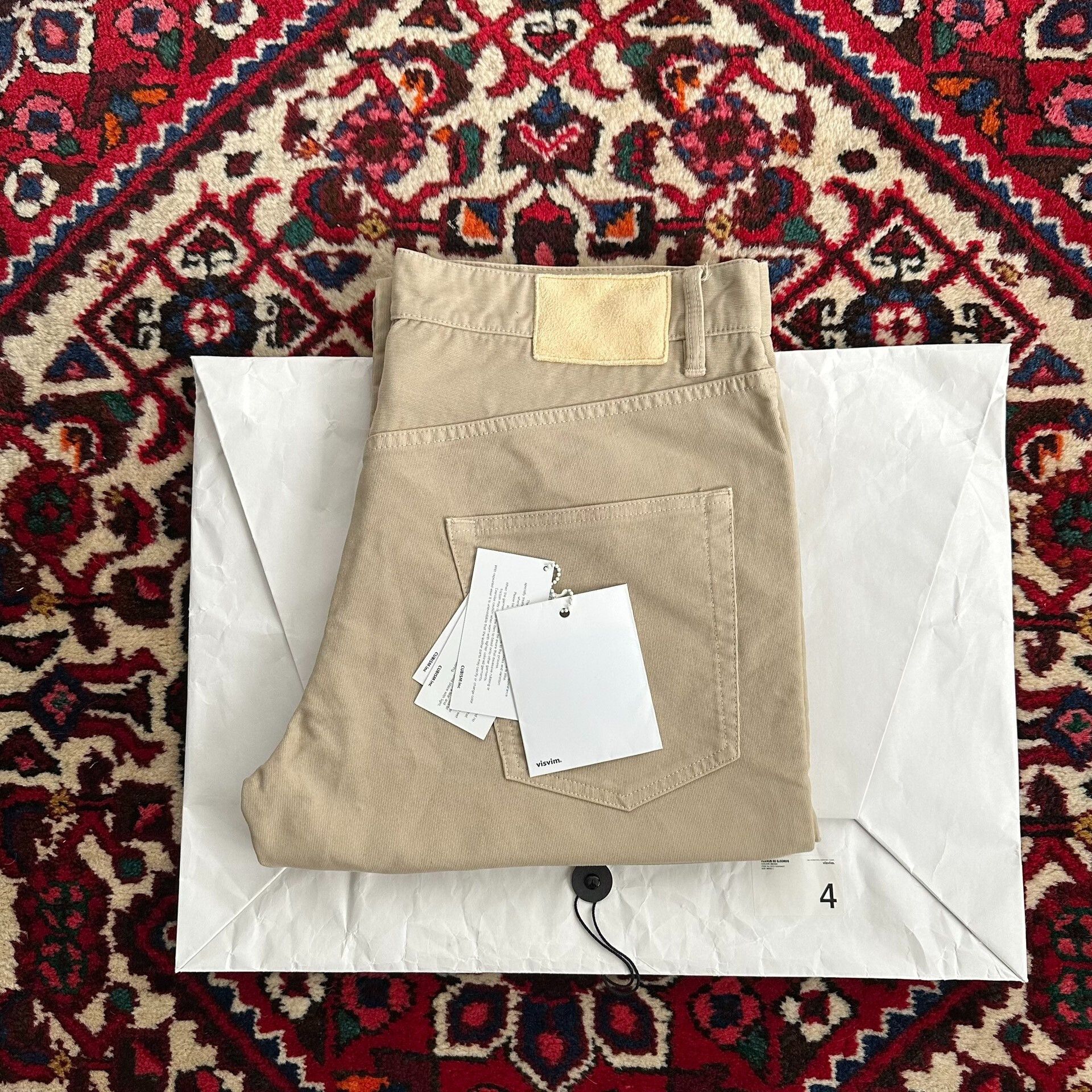 Visvim VISVIM 21SS FLUXUS 03 DMGD Pants Size US 26 / EU 42 - 1 Thumbnail