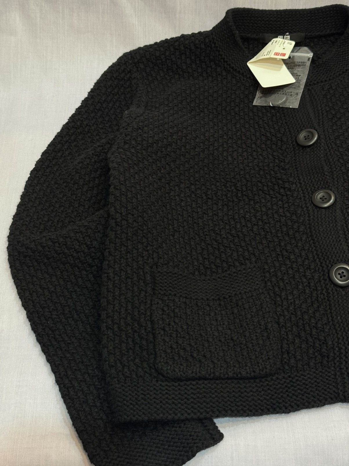 Uniqlo Uniqlo Women's Knitted Short Jacket. Size S / US 4 / IT 40 - 5 Thumbnail
