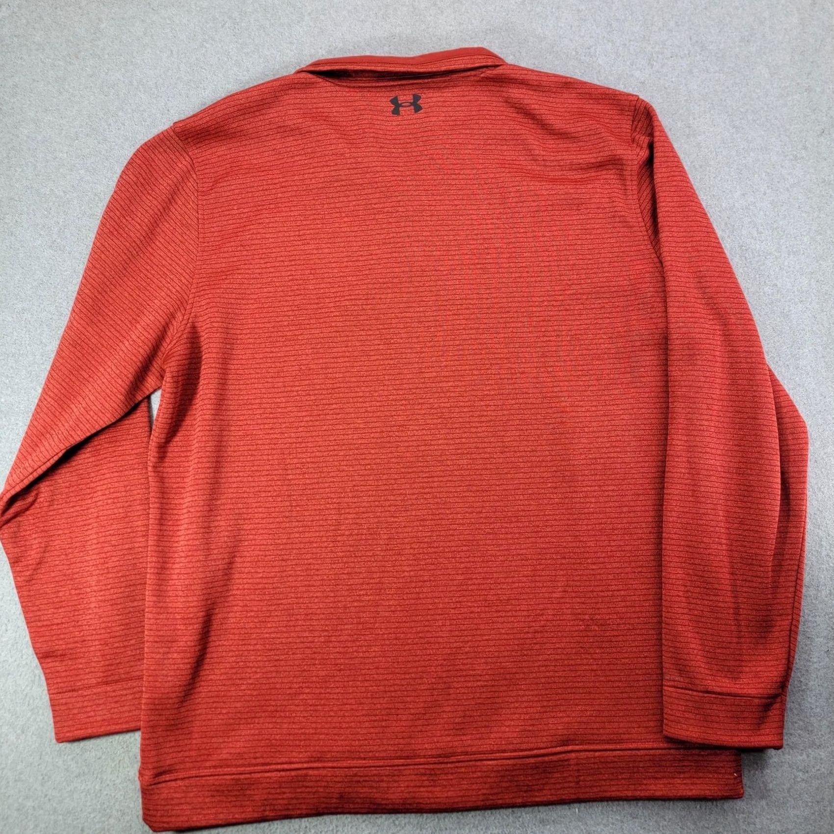 Under Armour Under Armour Golf Pullover Mens 3XLT Red 1/4 Zip Storm Fleece Top Big & Tall Size US XXL / EU 58 / 5 - 5 Thumbnail