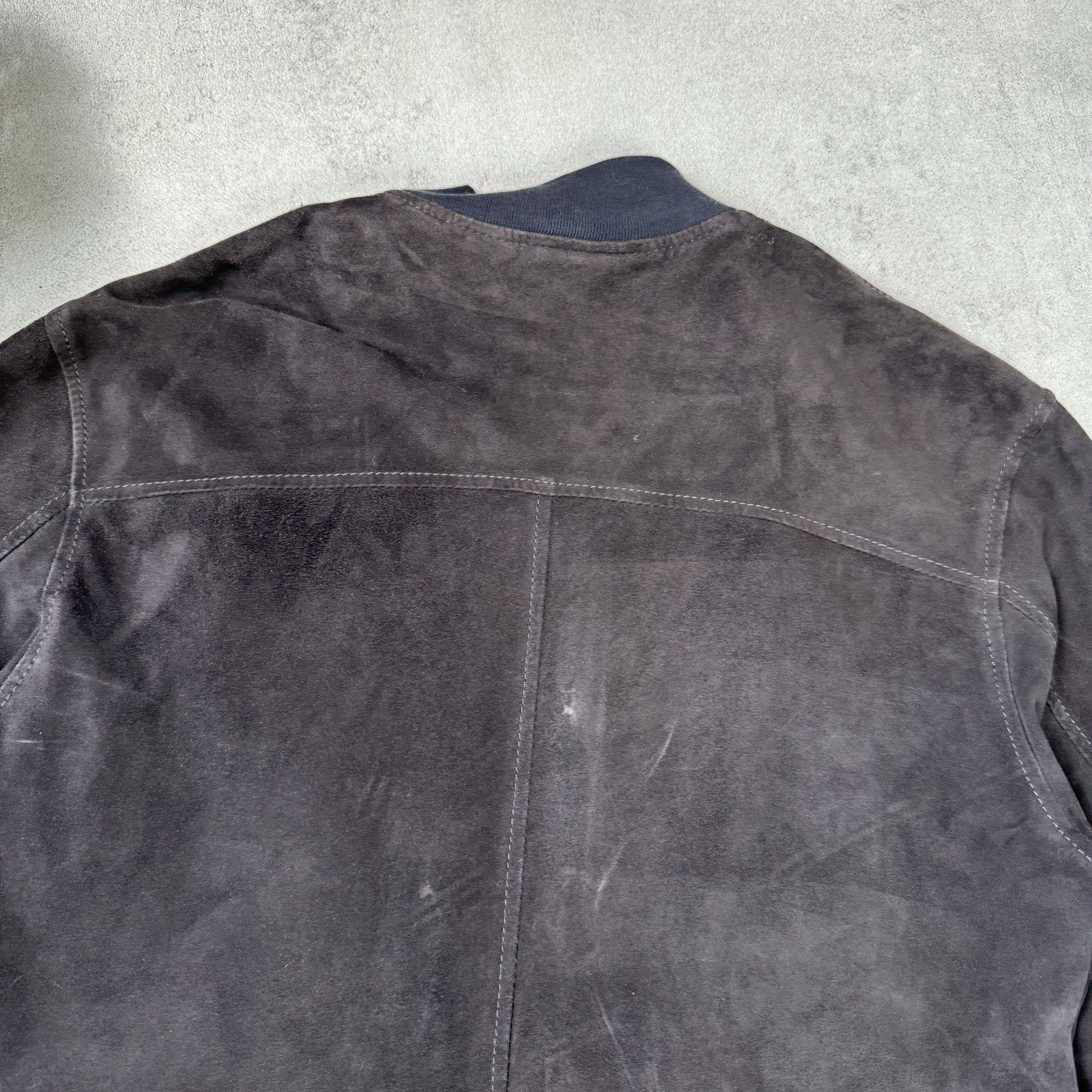 Orciani Orciani Cover Men Suede Blue Jacket Size 52 Men Size US L / EU 52-54 / 3 - 22 Thumbnail
