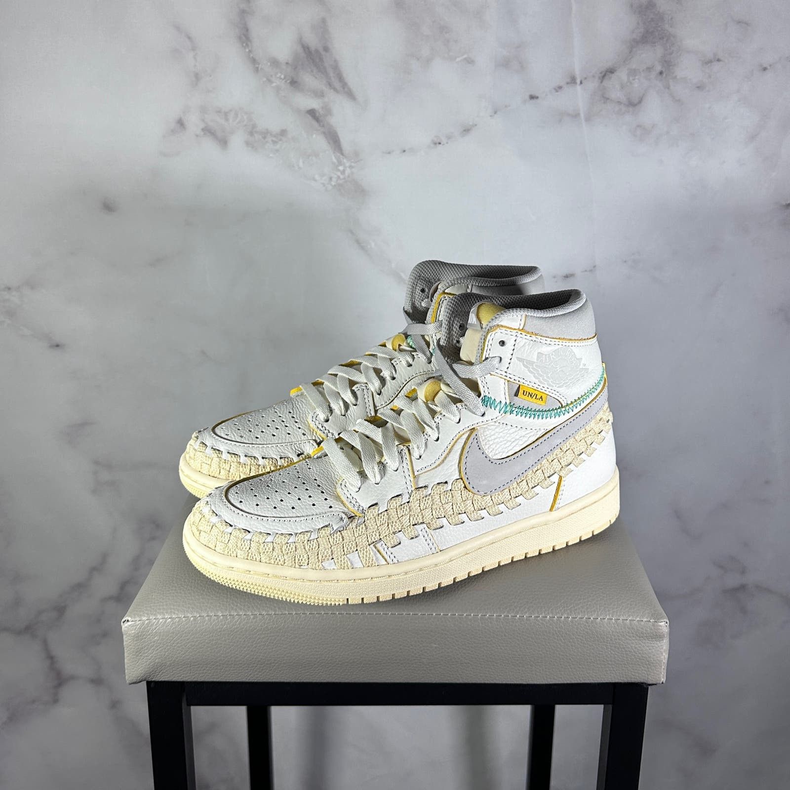 image of Jordan Nike Jordan 1 Retro High ‘Summer Of ‘96’ Bephies Beauty Supply Shoes in Cream, Women's (Size