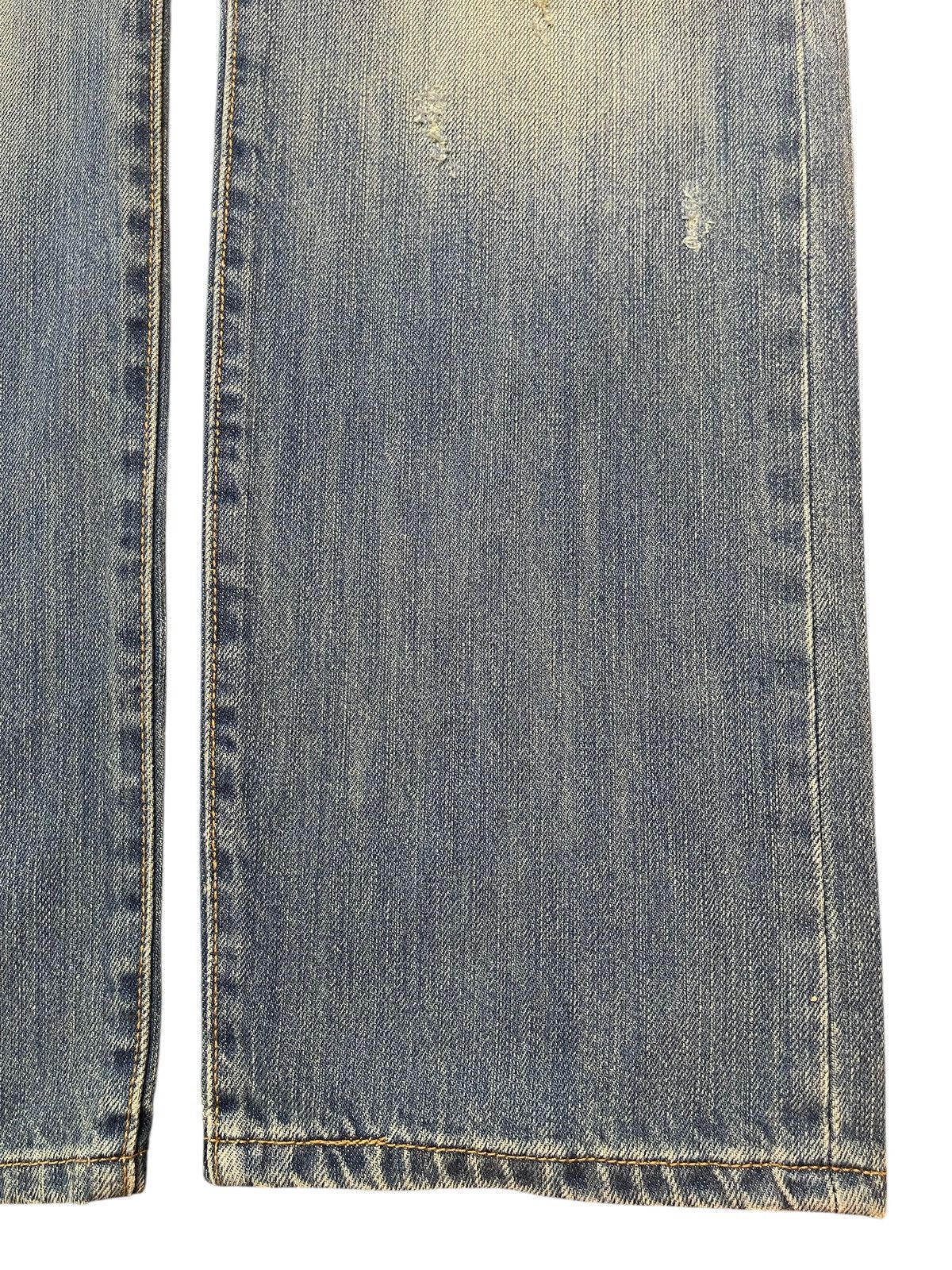 Levi's Vintage Levis 501 Mud Wash Distressed Destroyed Loose Jeans Size US 30 / EU 46 - 8 Thumbnail