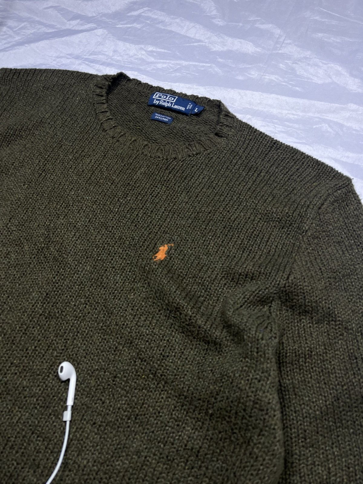 Polo Ralph Lauren Polo Ralph Lauren Knitted Sweater Vintage Streetwear Size US L / EU 52-54 / 3 - 3 Thumbnail