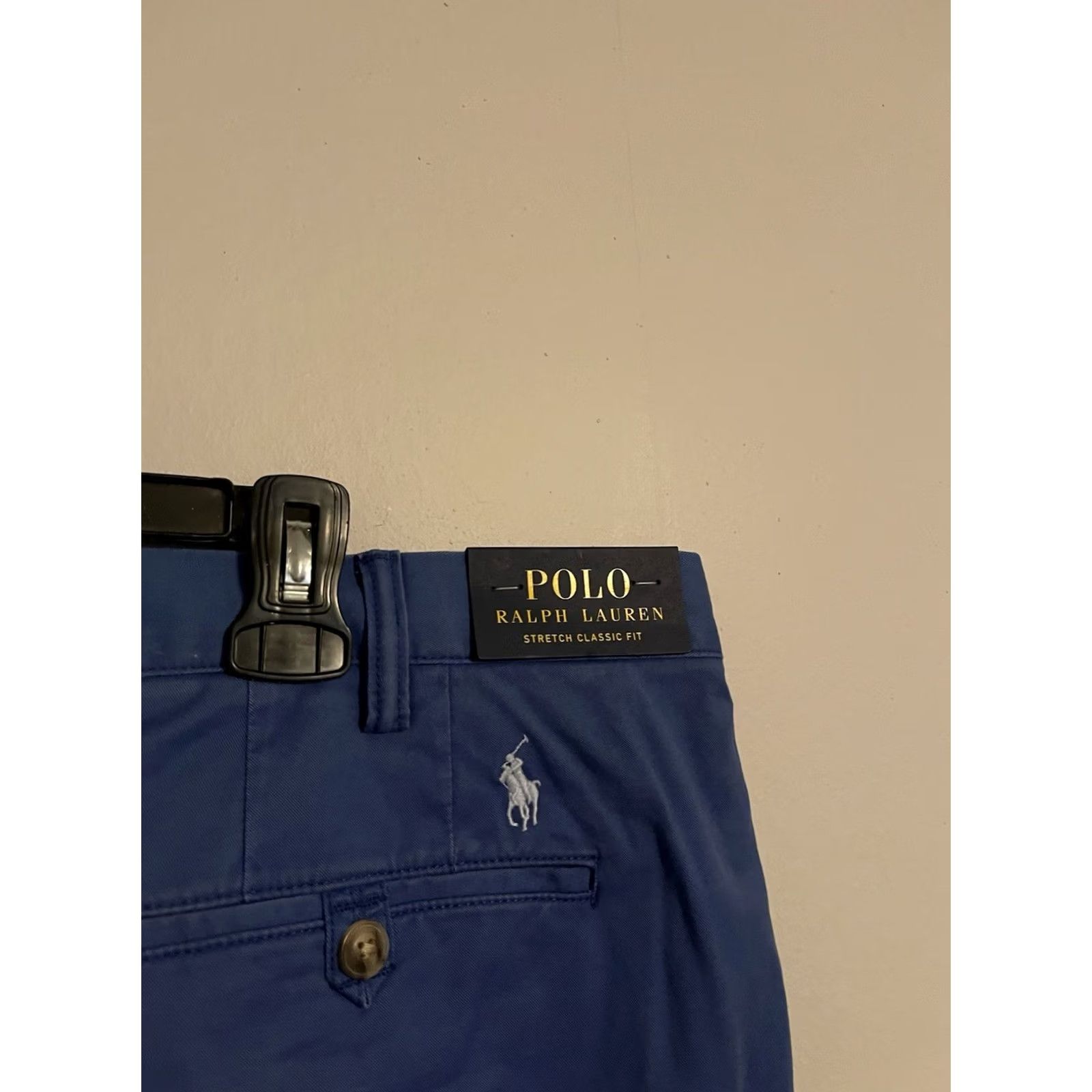 Polo Ralph Lauren Polo Ralph Lauren Stretch Classic Fit Chino Pants Blue 40Tx36 Men's New! Size US XL / EU 56 / 4 - 5 Thumbnail